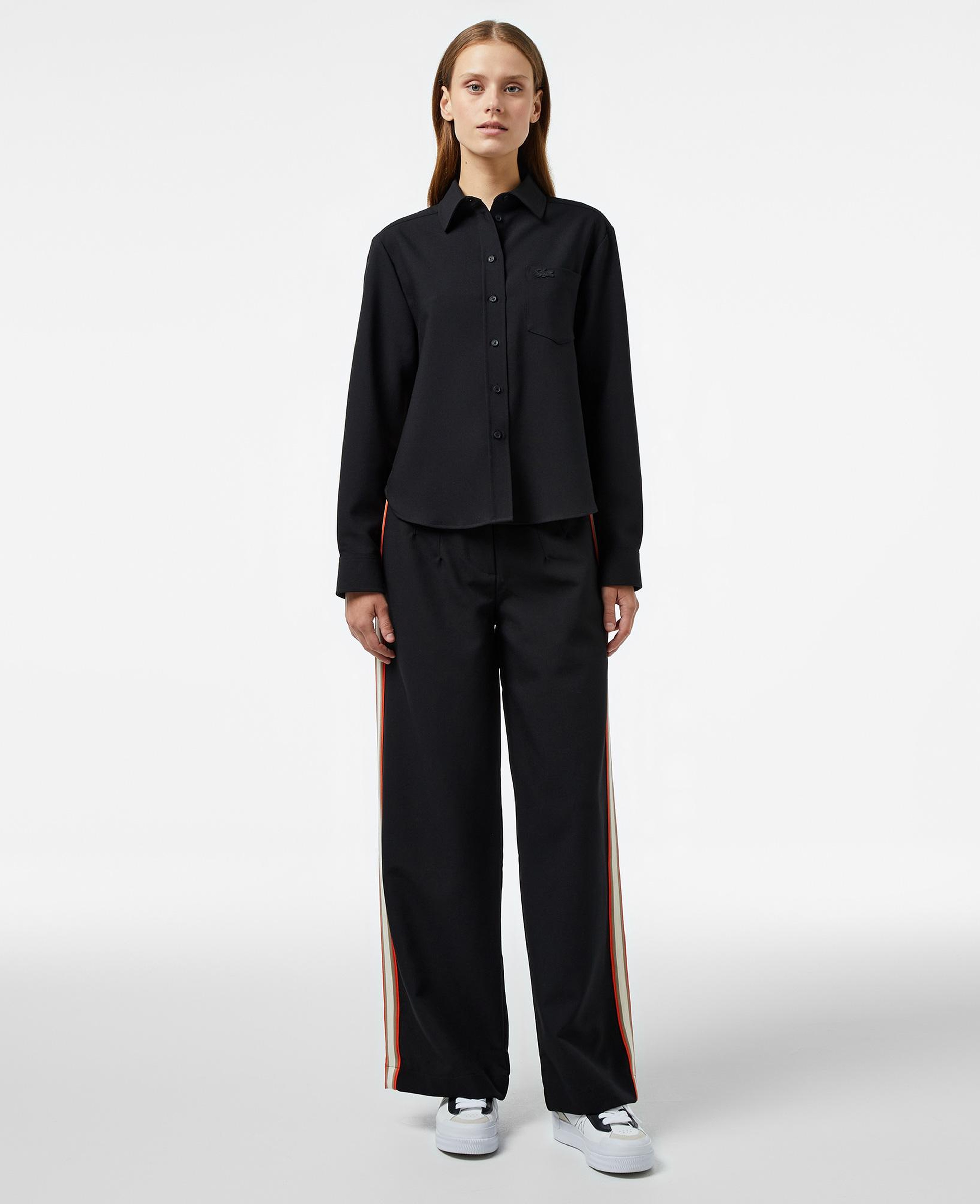 Kadın Regular Fit Siyah Pantolon