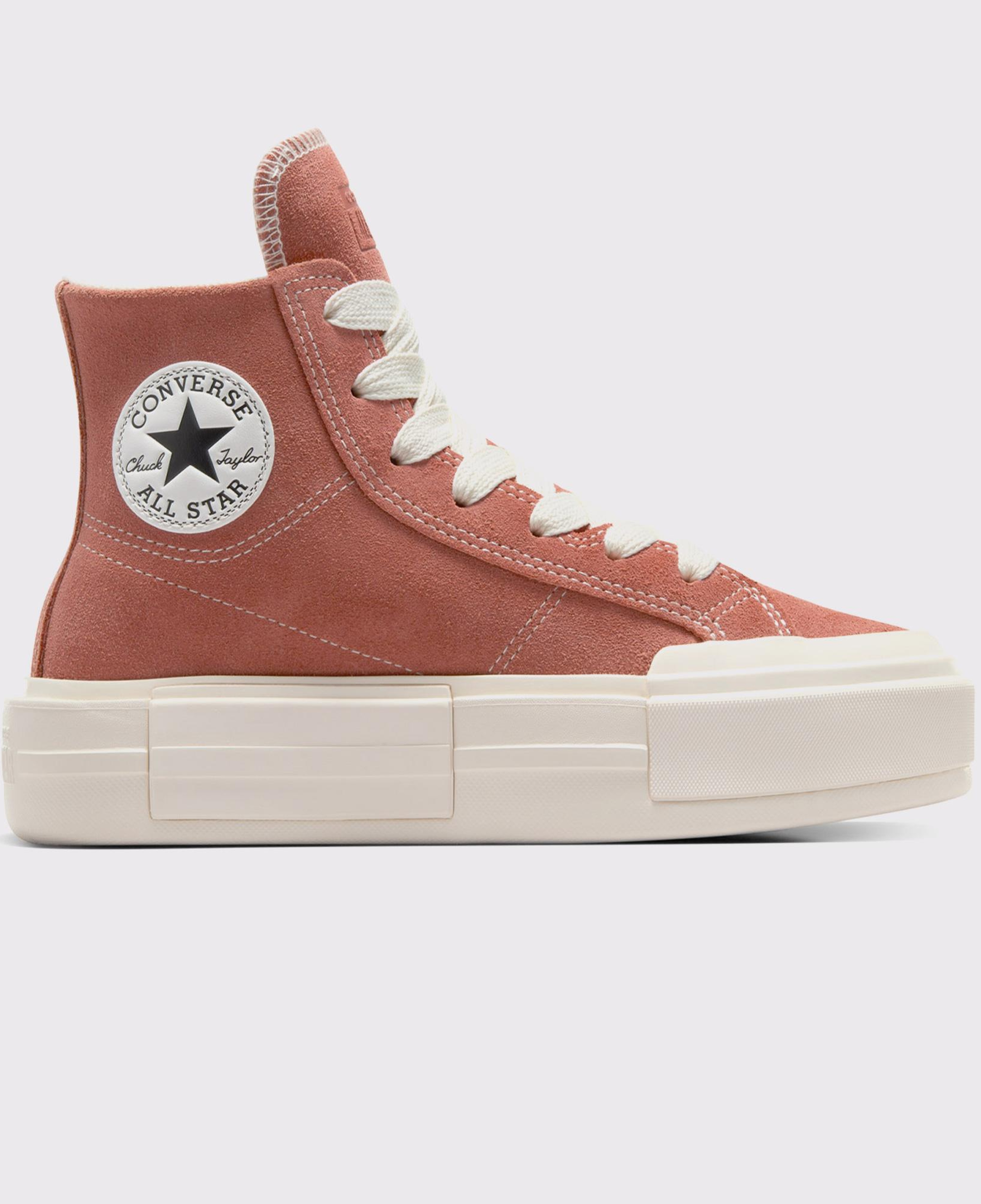 Converse Chuck Taylor All Star Cruise Unisex Kahverengi Süet Platform Deri Sneaker