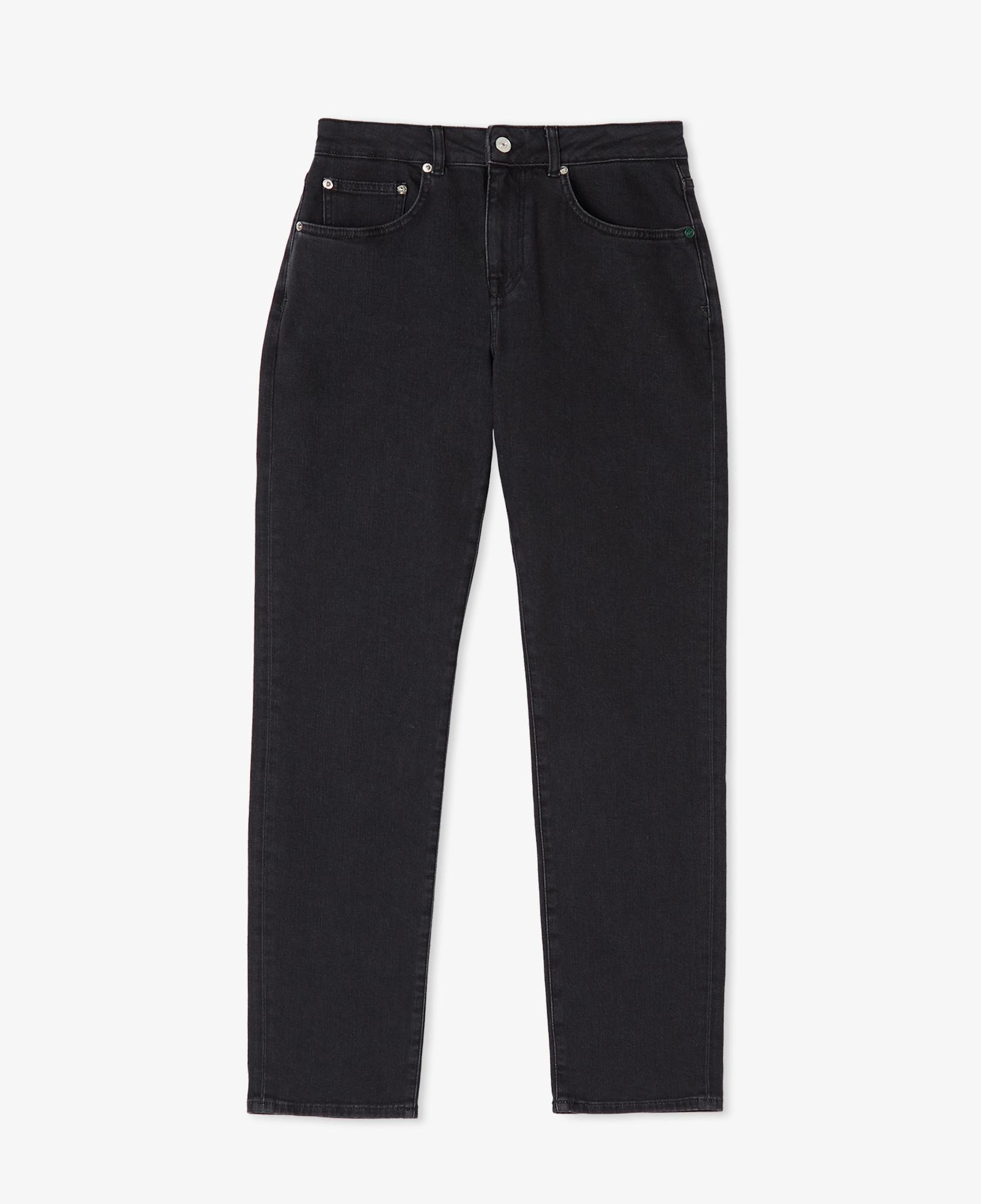 Erkek Regular Fit Siyah Jean Pantolon
