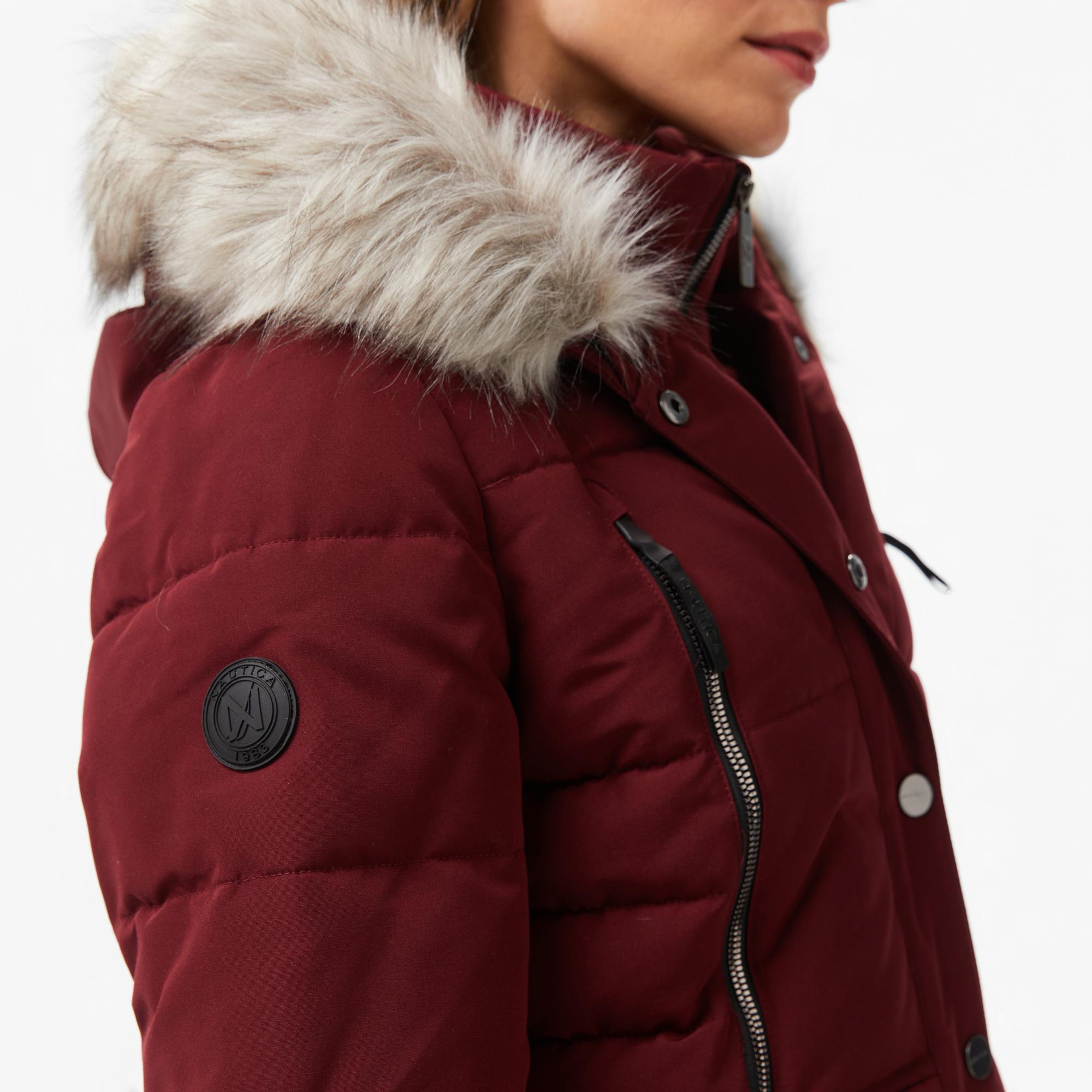 Nautica Kadın Bordo Mont
