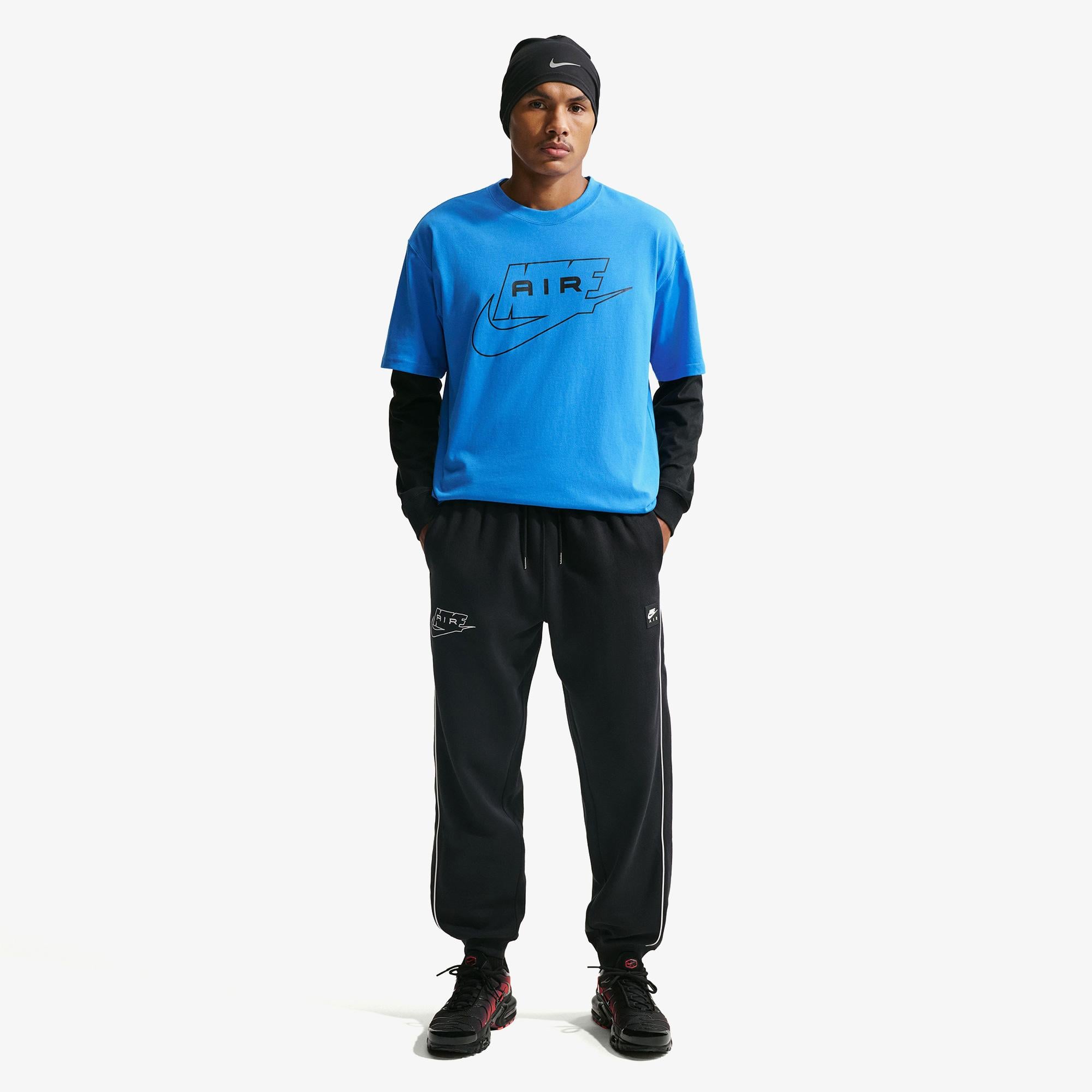 Nike Air Fleece Jogger Erkek Siyah Eşofman Altı