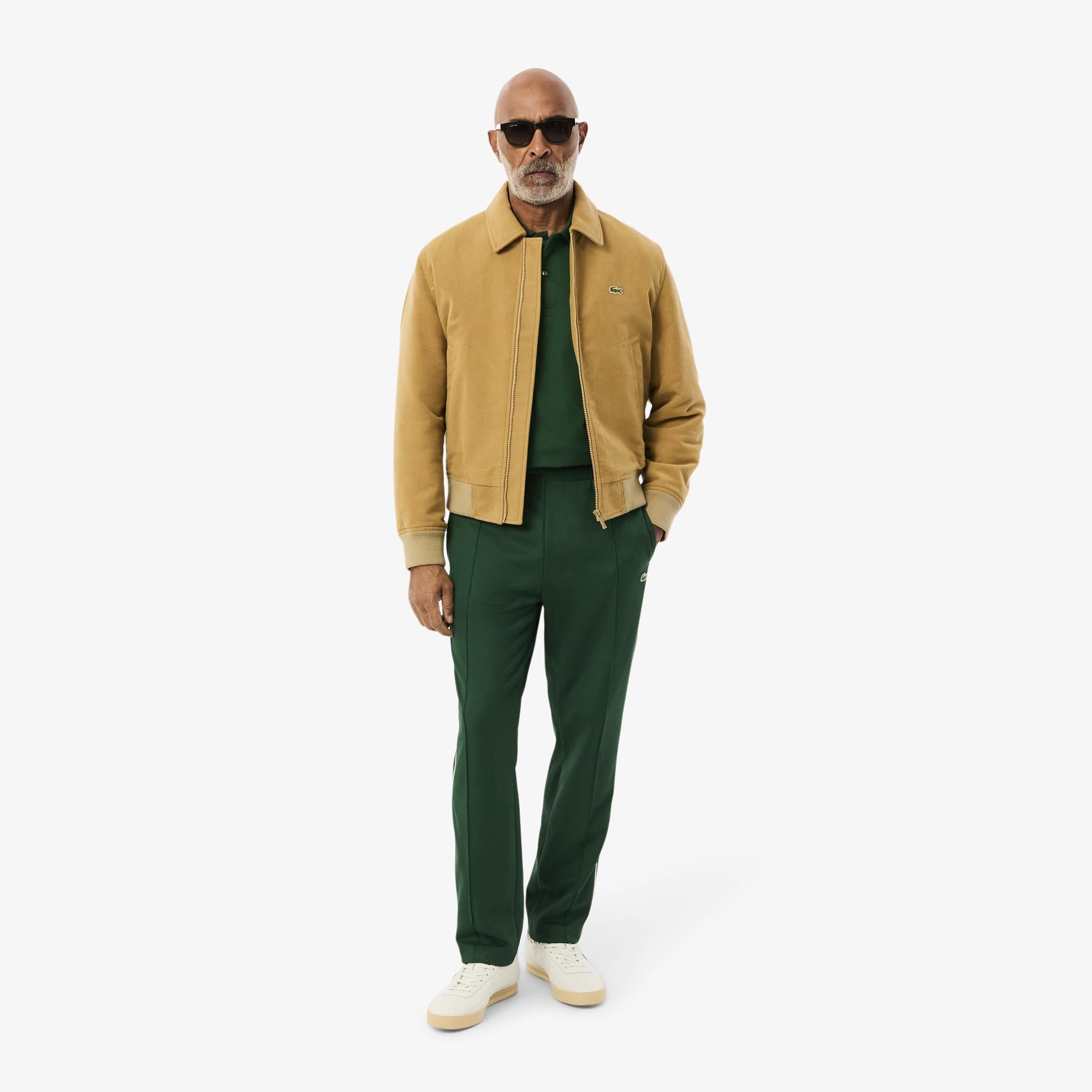 Lacoste Erkek Classic Fit Uzun Kollu Yeşil Polo
