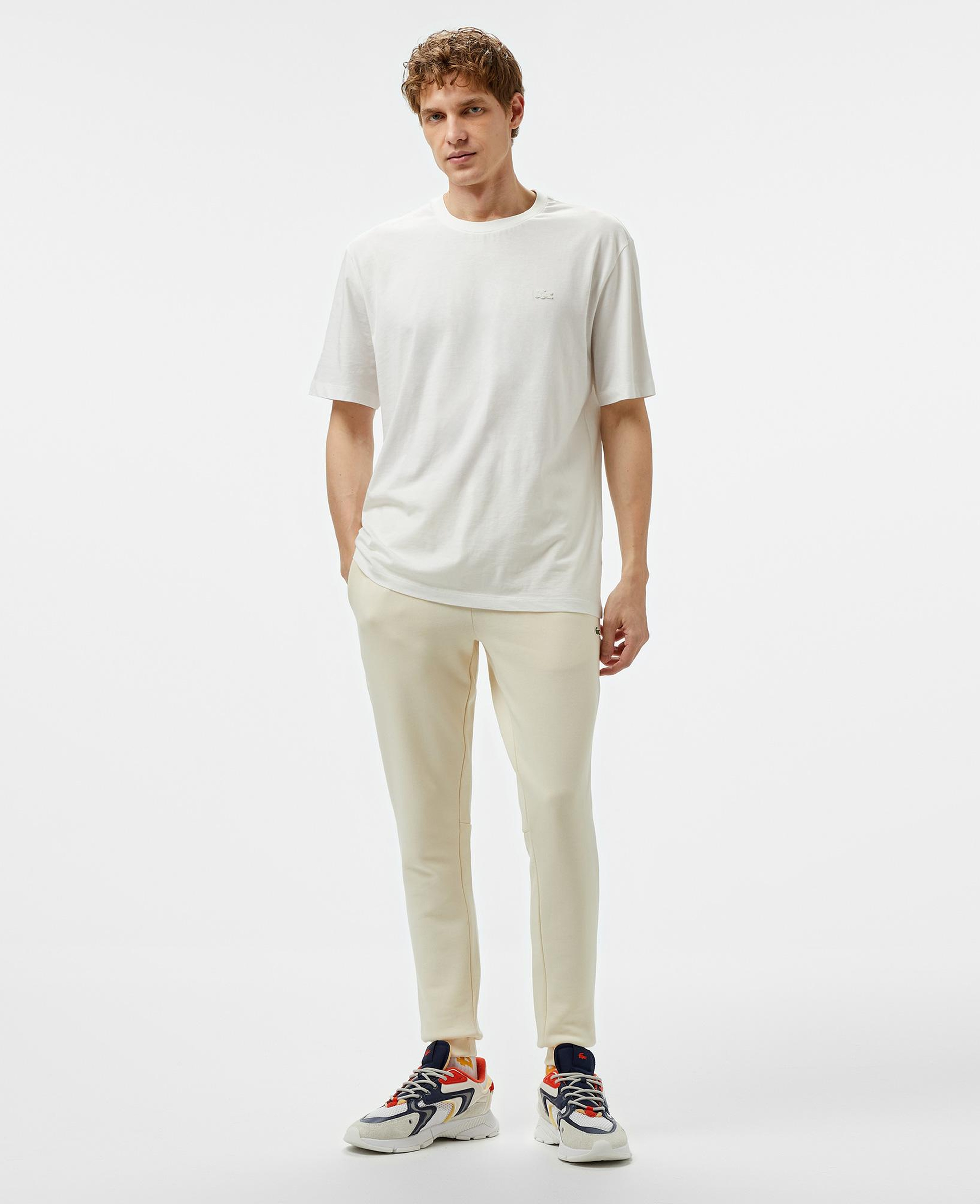 Lacoste Erkek Slim Fit Krem Eşofman Altı