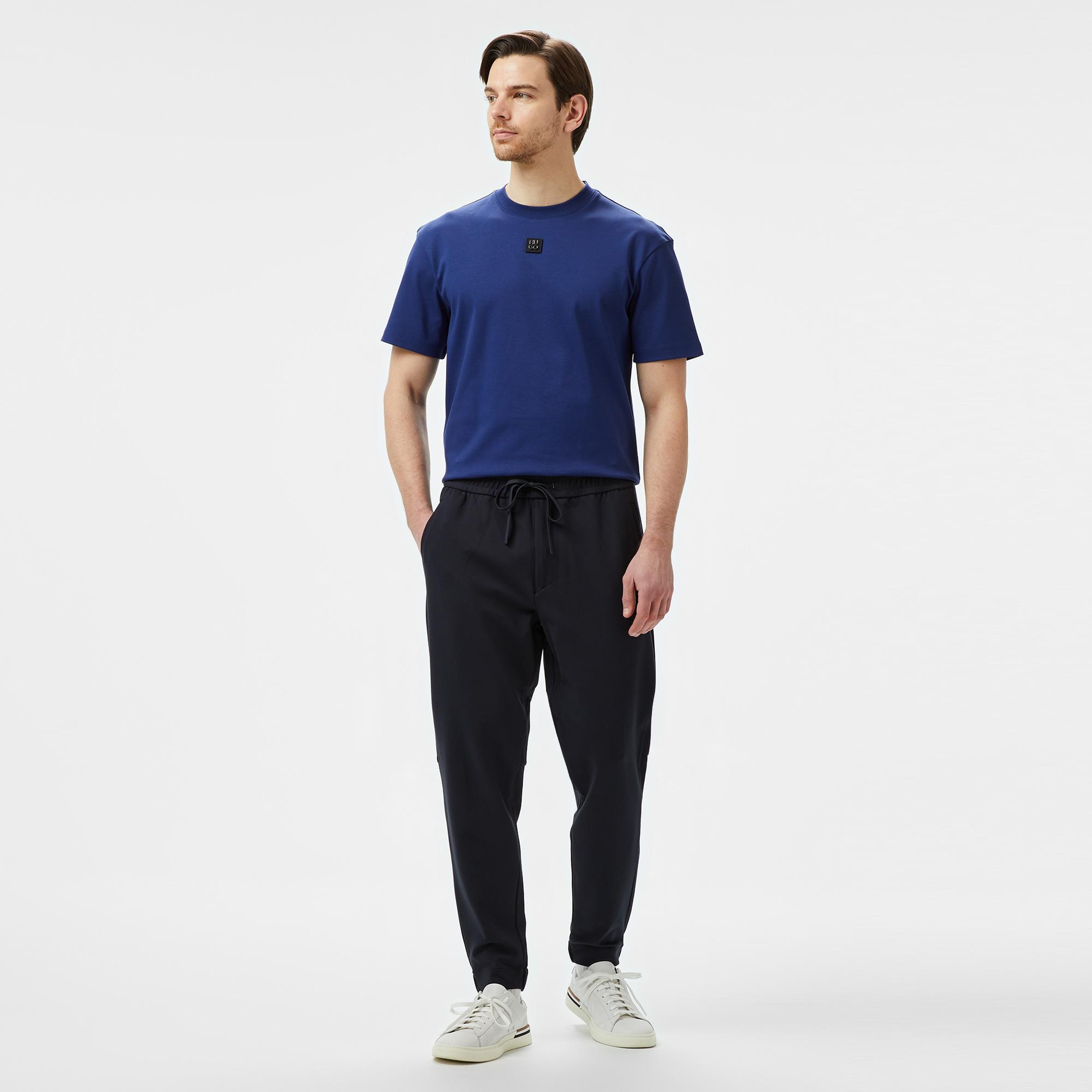 Boss Erkek Lacivert Pantolon