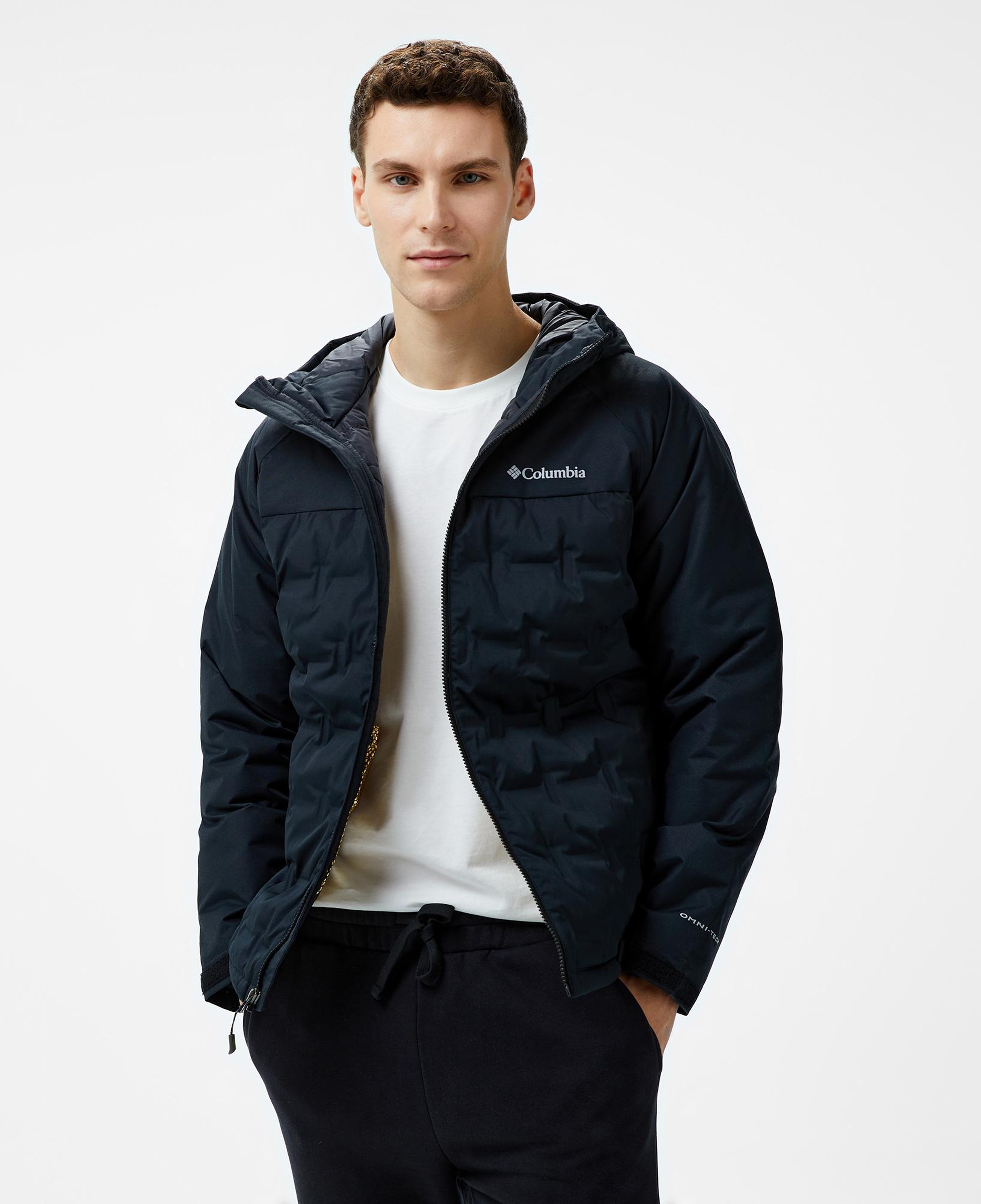 Columbia Grand Trek Down Hooded Erkek Siyah Mont
