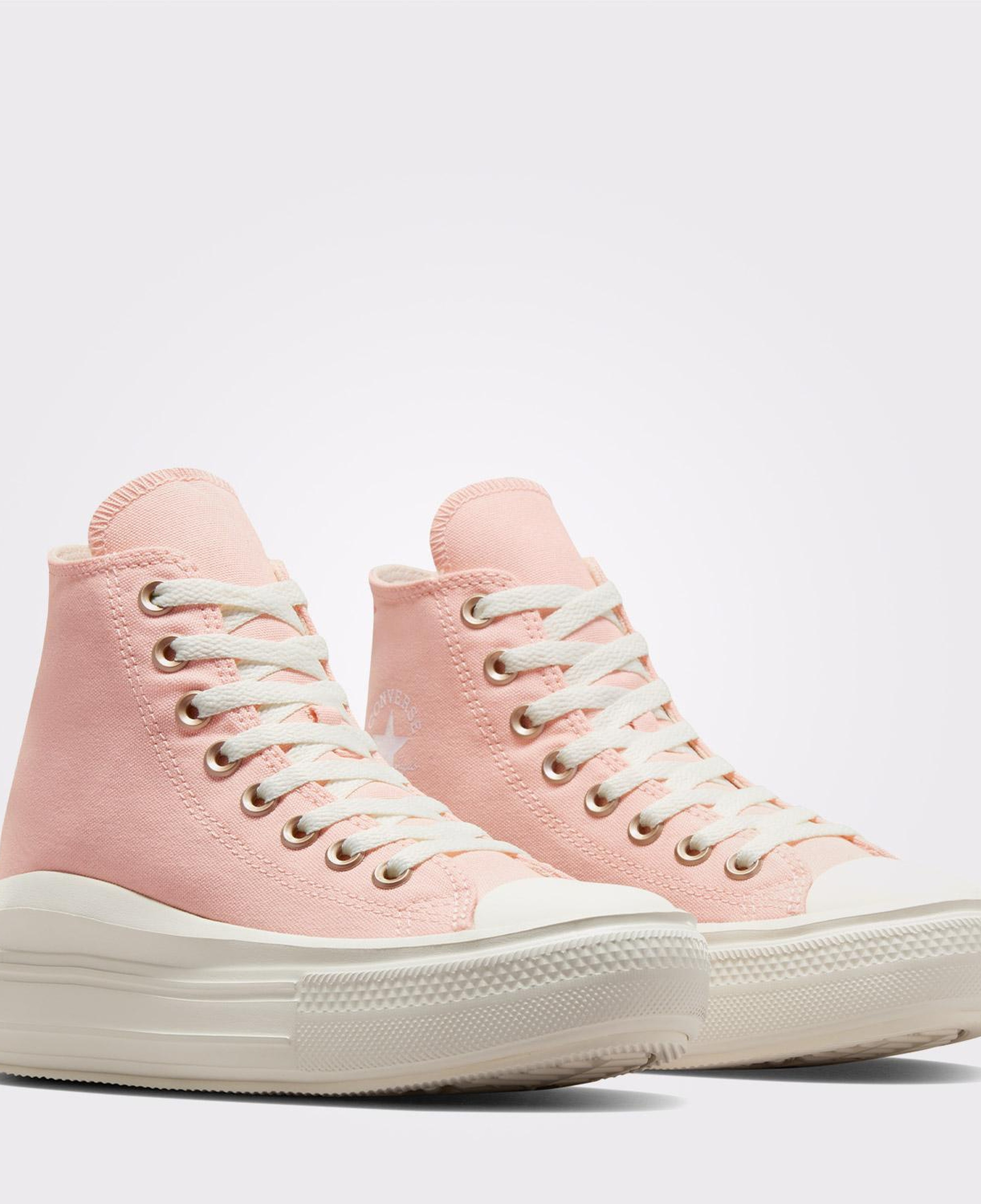 Converse Chuck Taylor All Star Move Unisex Pembe Platform Sneaker