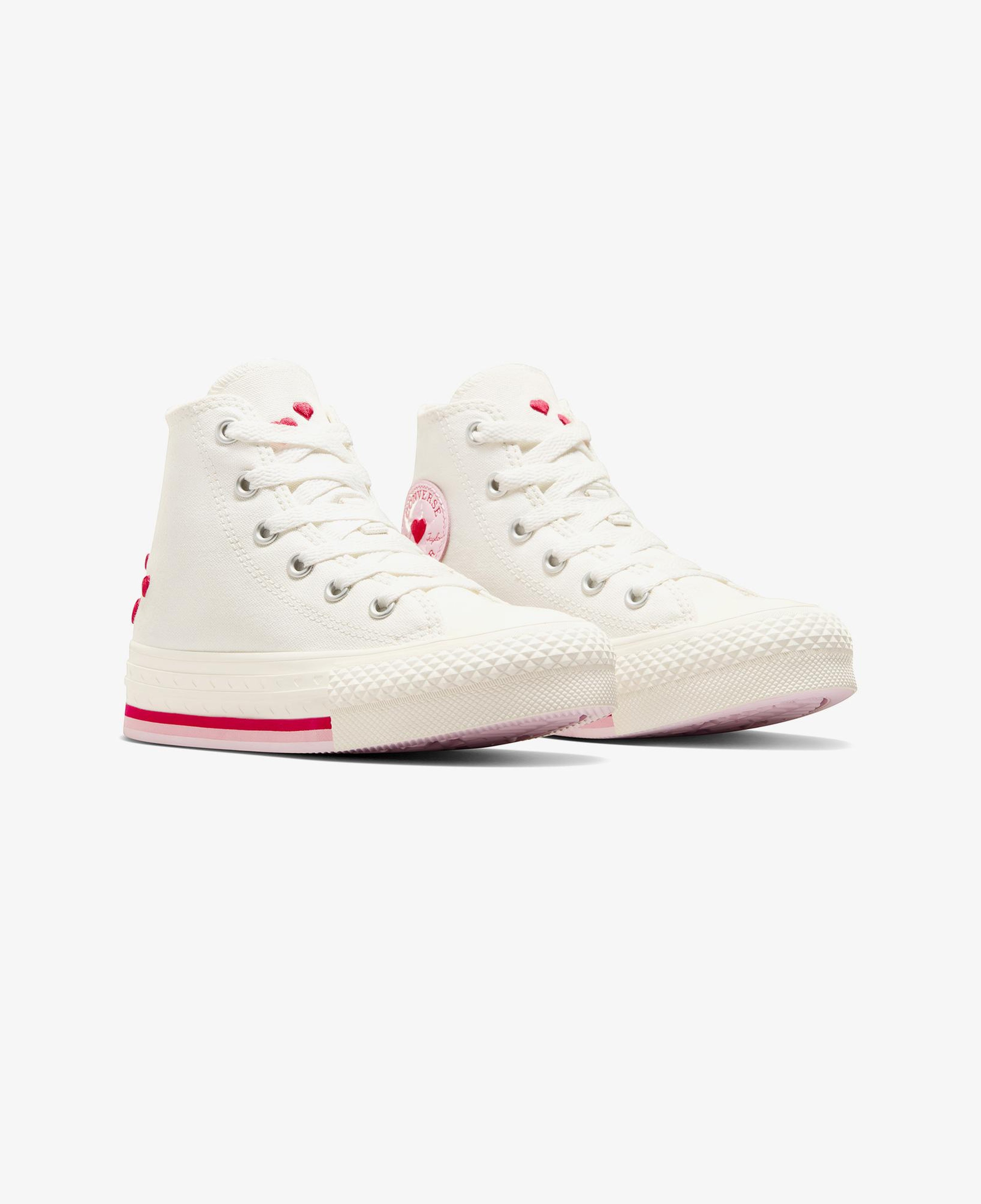 Converse Chuck Taylor All Star EVA Lift Çocuk Beyaz Platform Sneaker