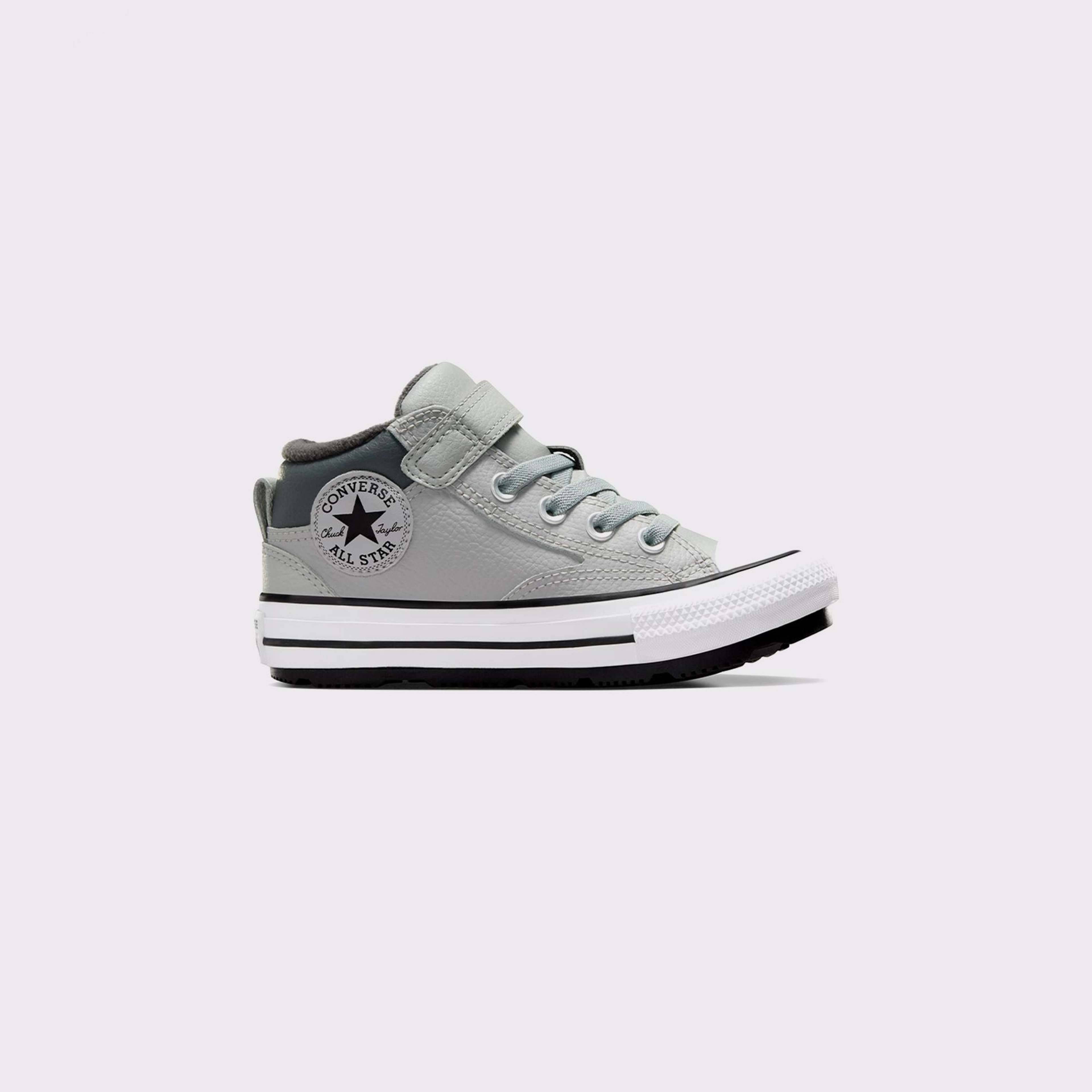 Converse Chuck Taylor All Star Malden Street Çocuk Gri Deri Sneaker