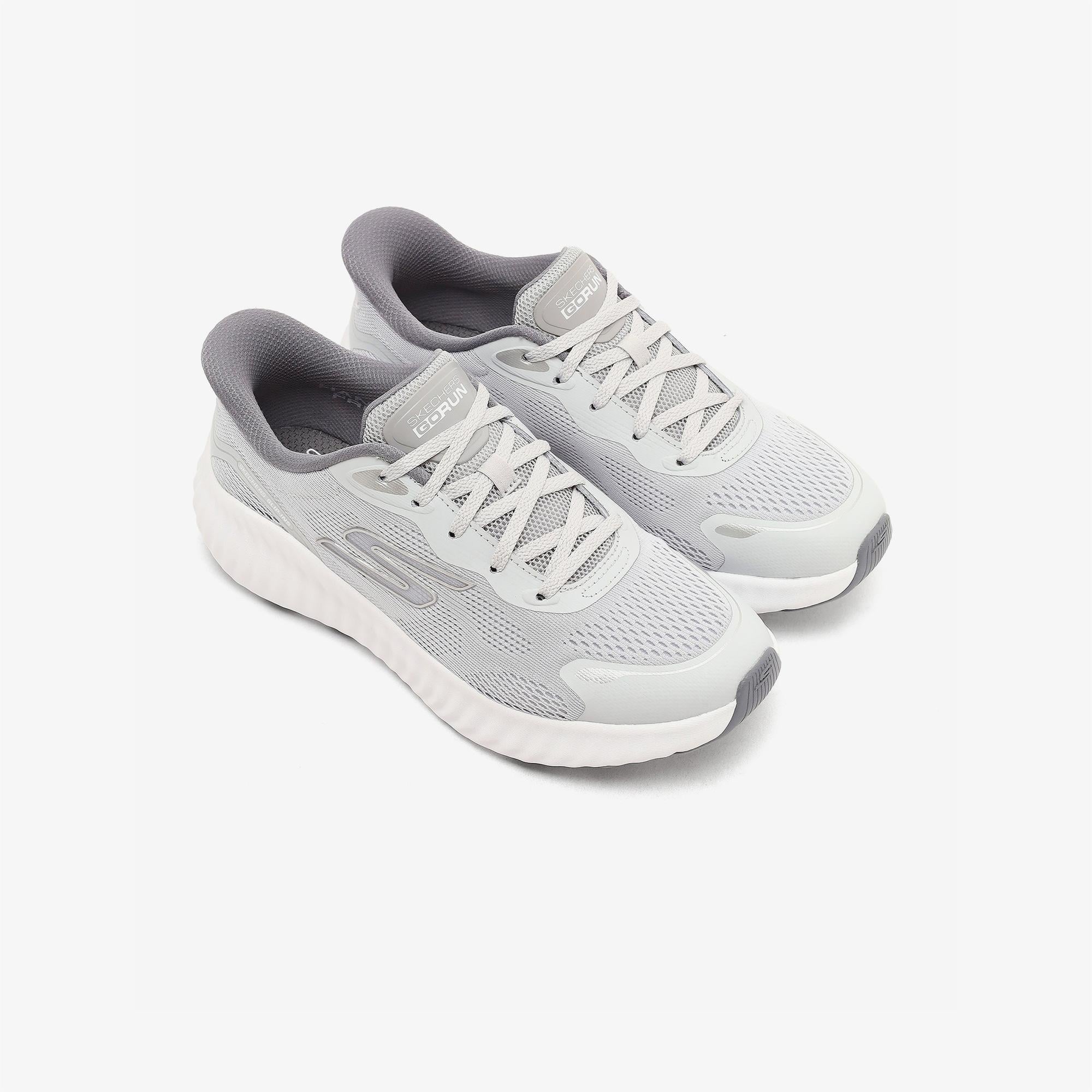 Skechers Go Run Now Regent Kadın Gri Koşu Ayakkabısı