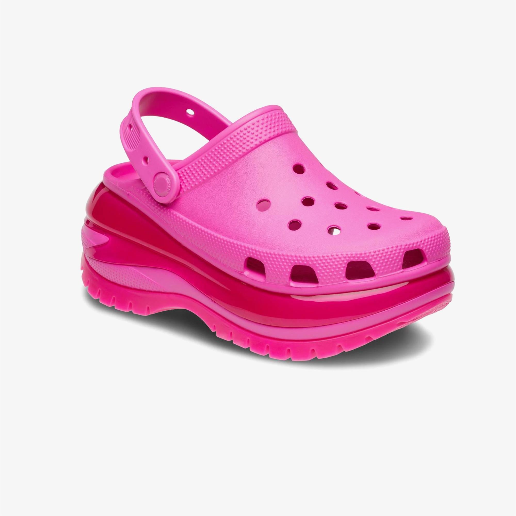 Crocs Classic Mega Crush Kadın Pembe Terlik
