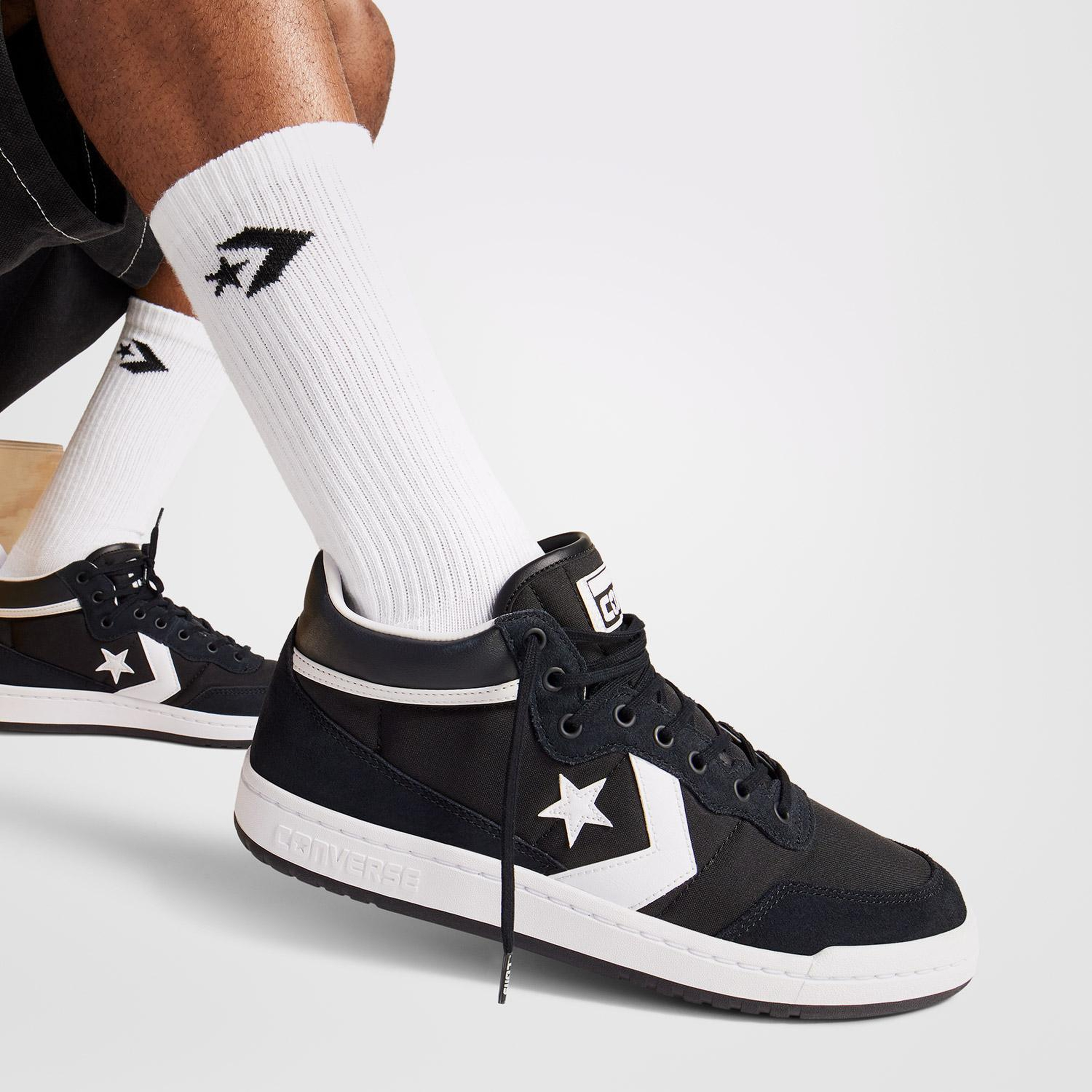 Converse Cons Fastbreak Pro Unisex Siyah Süet Deri Sneaker