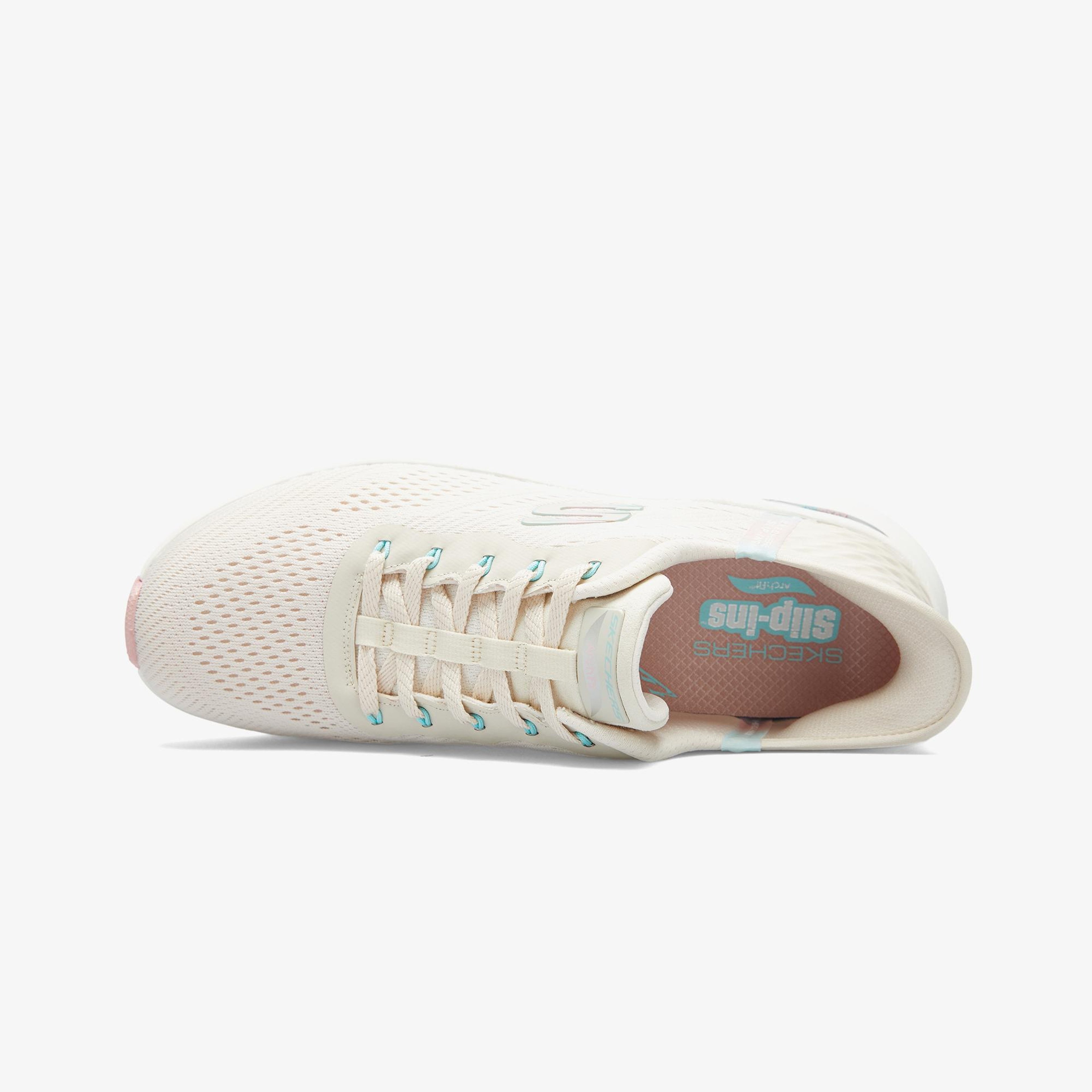 Skechers Arch Fit 2.0 Easy Chic Kadın Bej Spor Ayakkabı