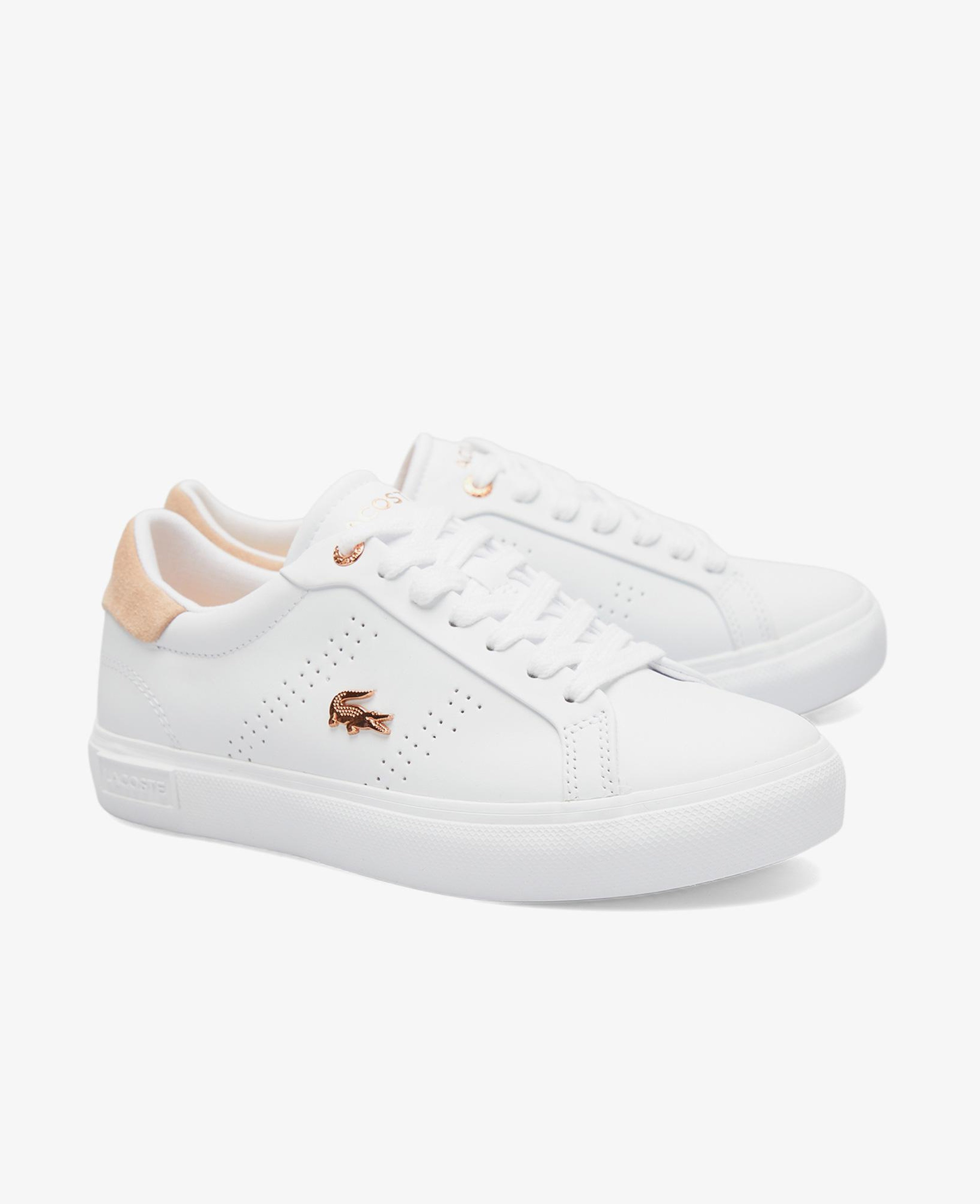 Lacoste Powercourt 2.0 Kadın Beyaz Sneaker