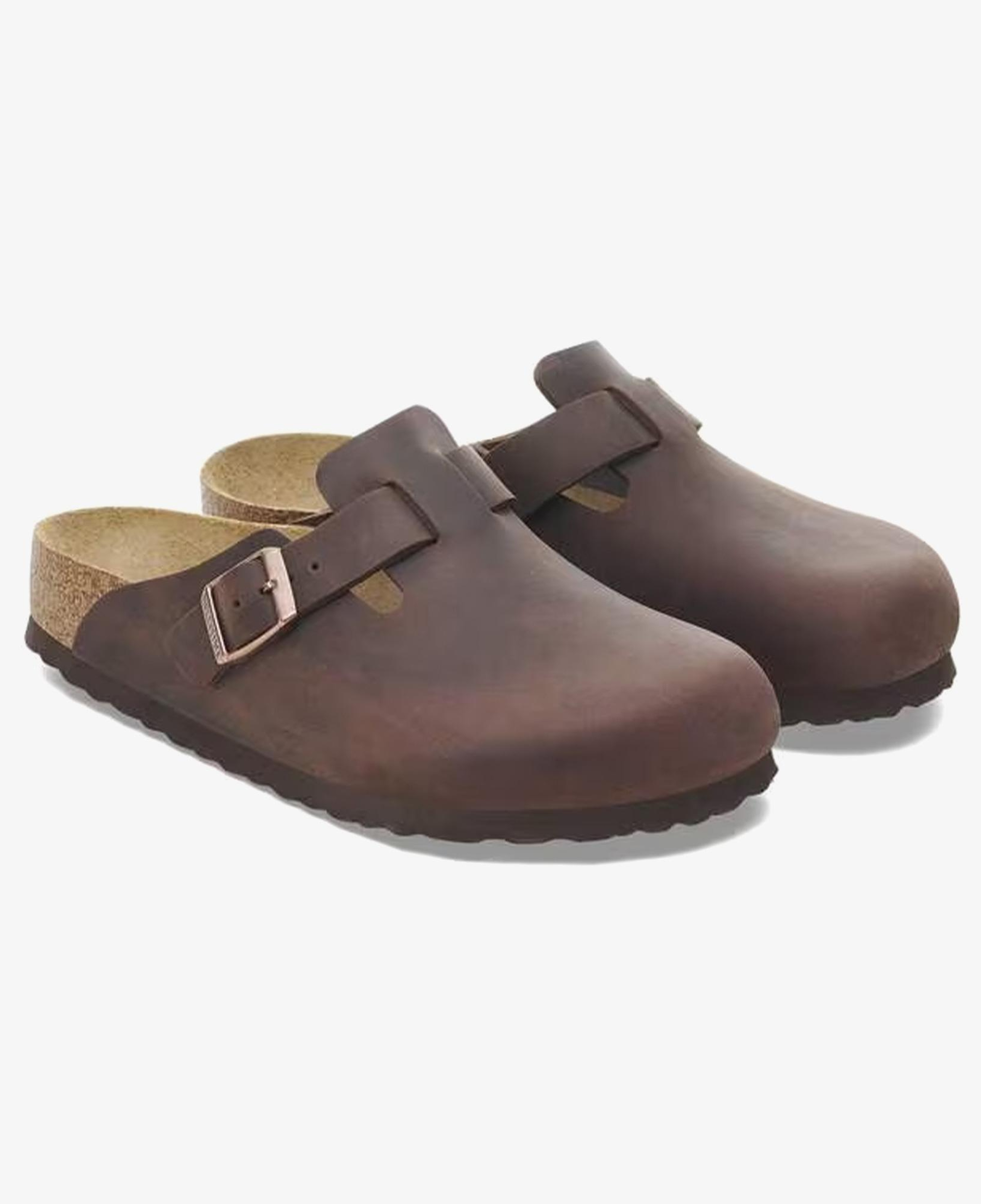 Birkenstock Boston Soft Footbed Unisex Kahverengi Terlik