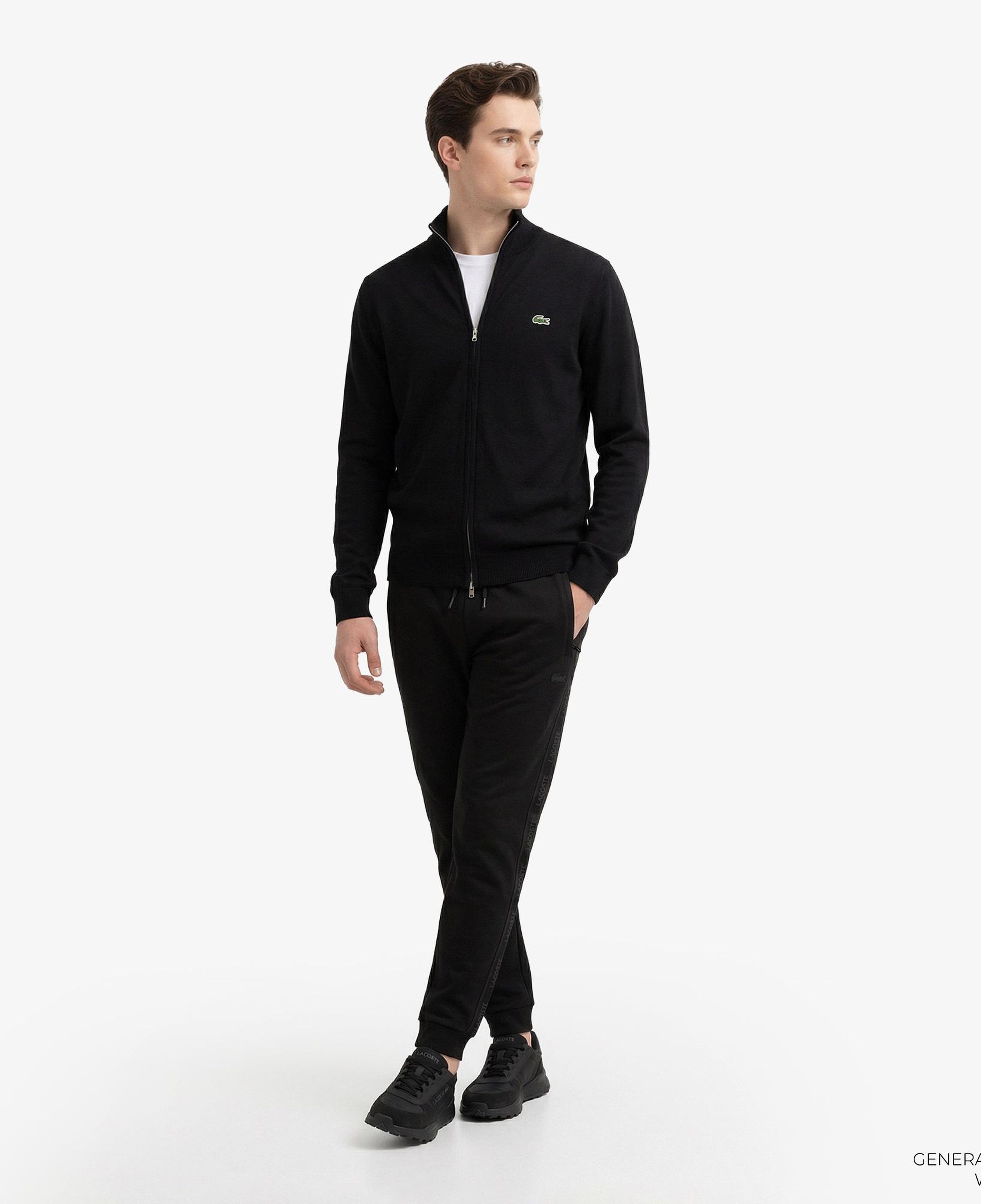 Erkek Relaxed Fit Siyah Eşofman Altı