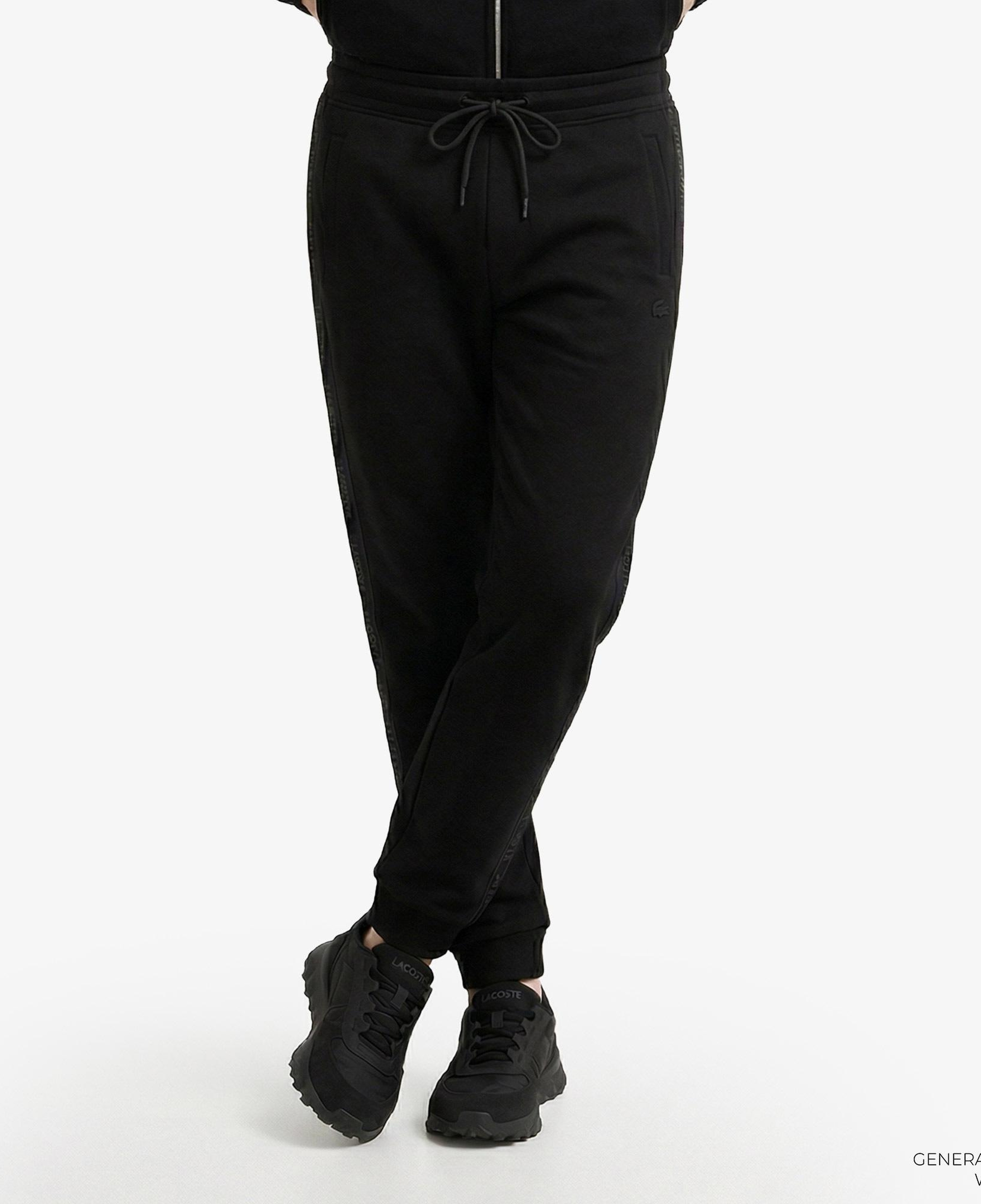 Erkek Relaxed Fit Siyah Eşofman Altı