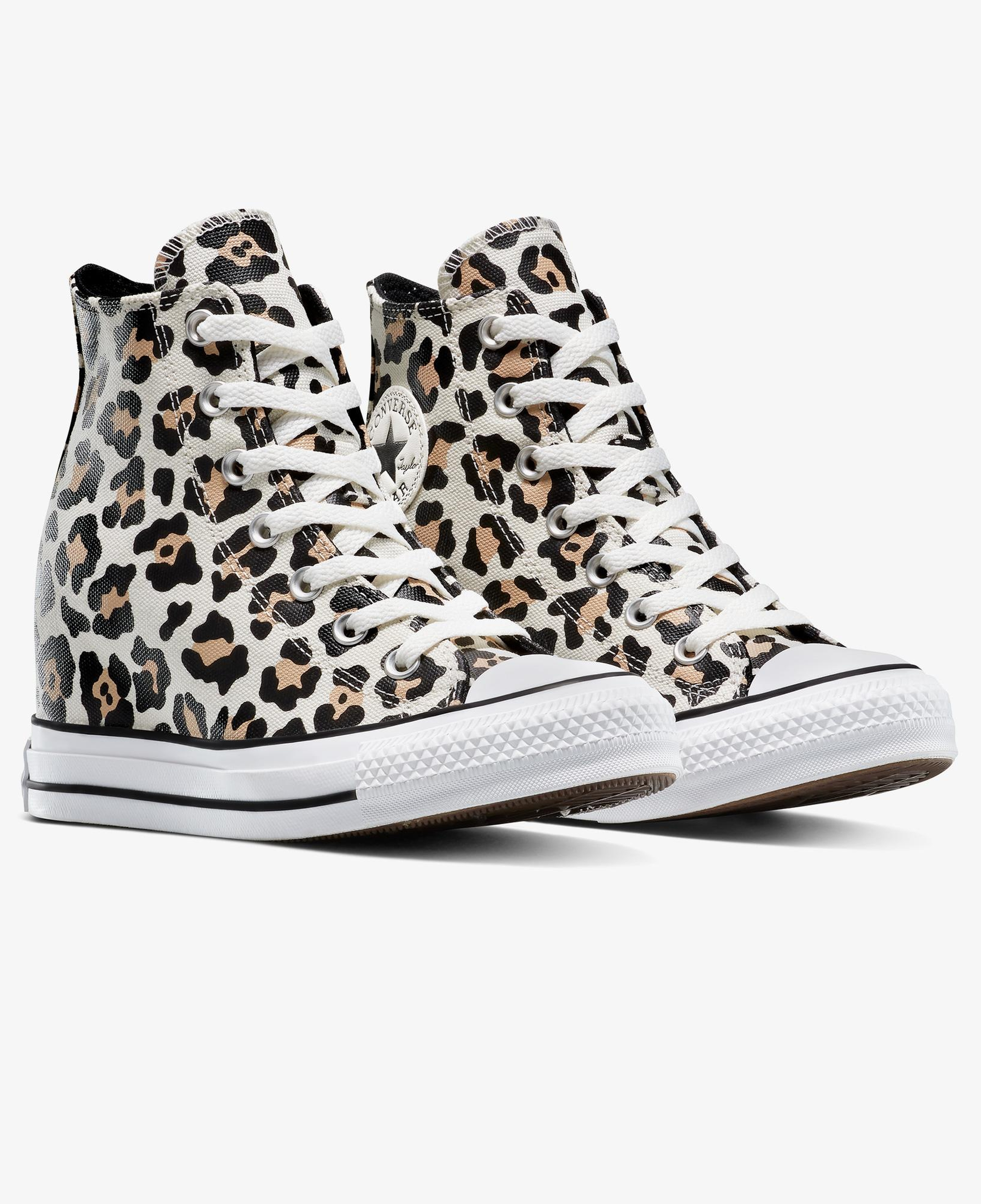 Converse Chuck Taylor All Star Platform Wedge Kadın Krem Sneaker