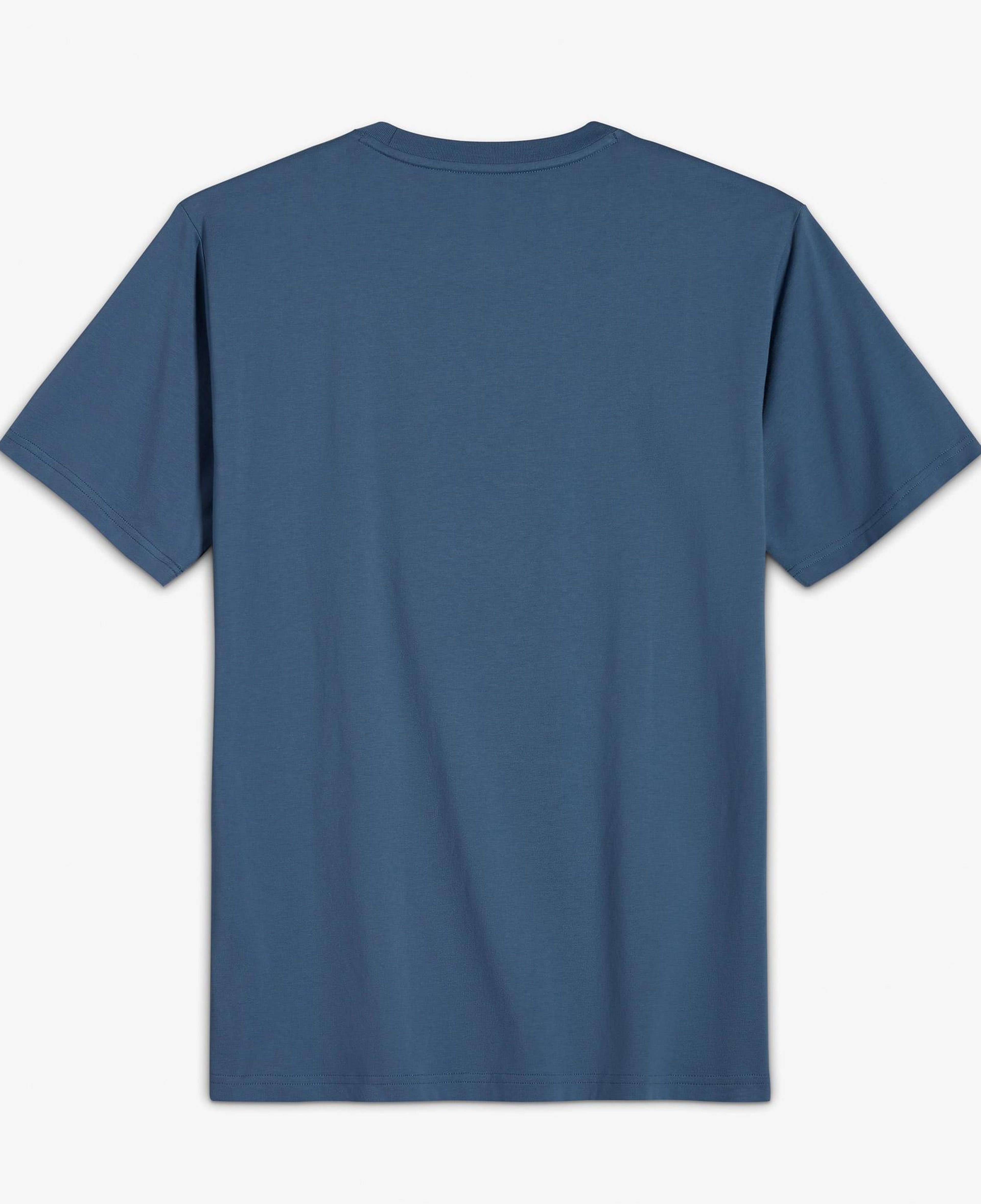Converse Classic Erkek Grafik Baskılı Mavi T-Shirt