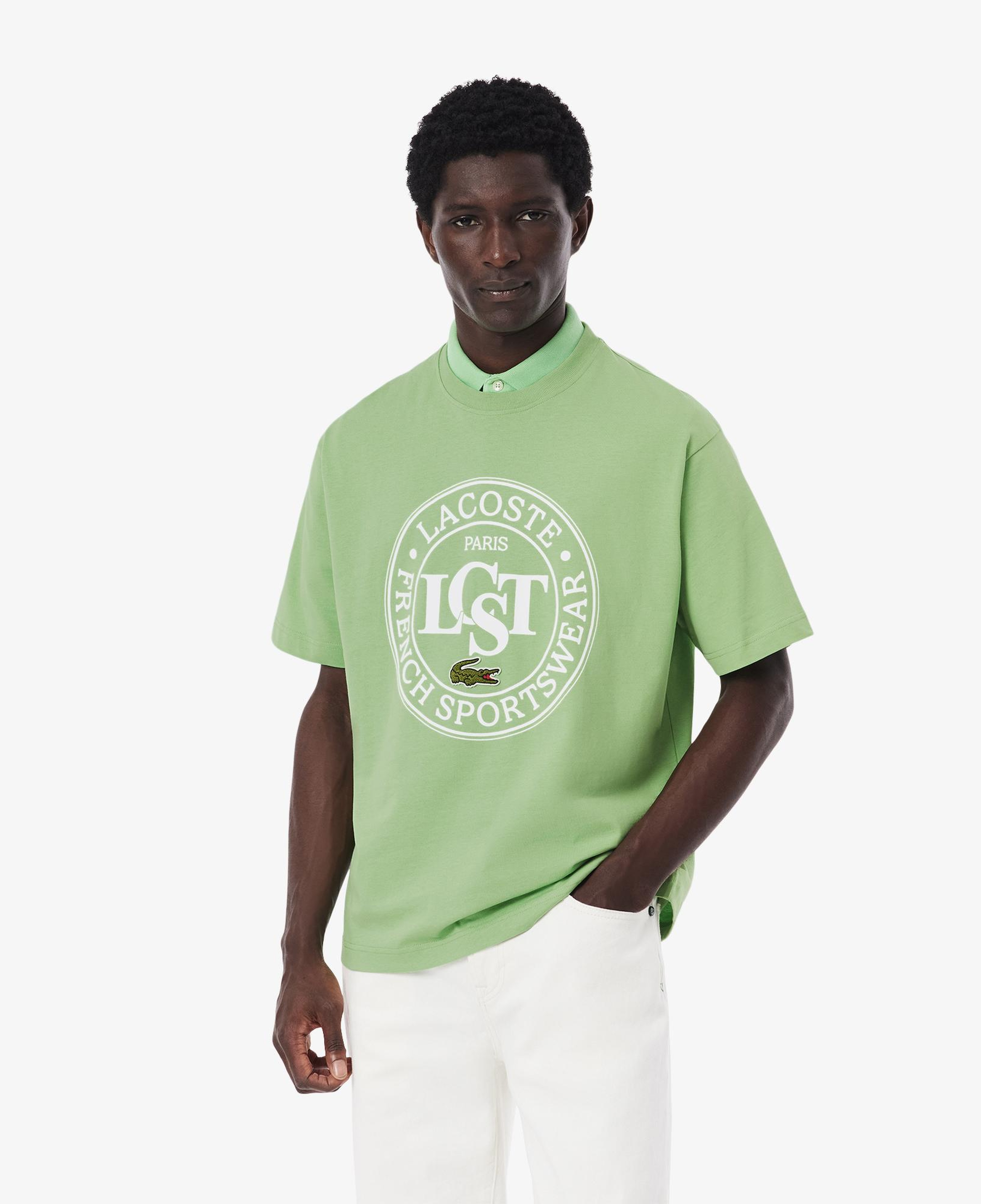 Lacoste Loose Fit Erkek Yeşil T-Shirt