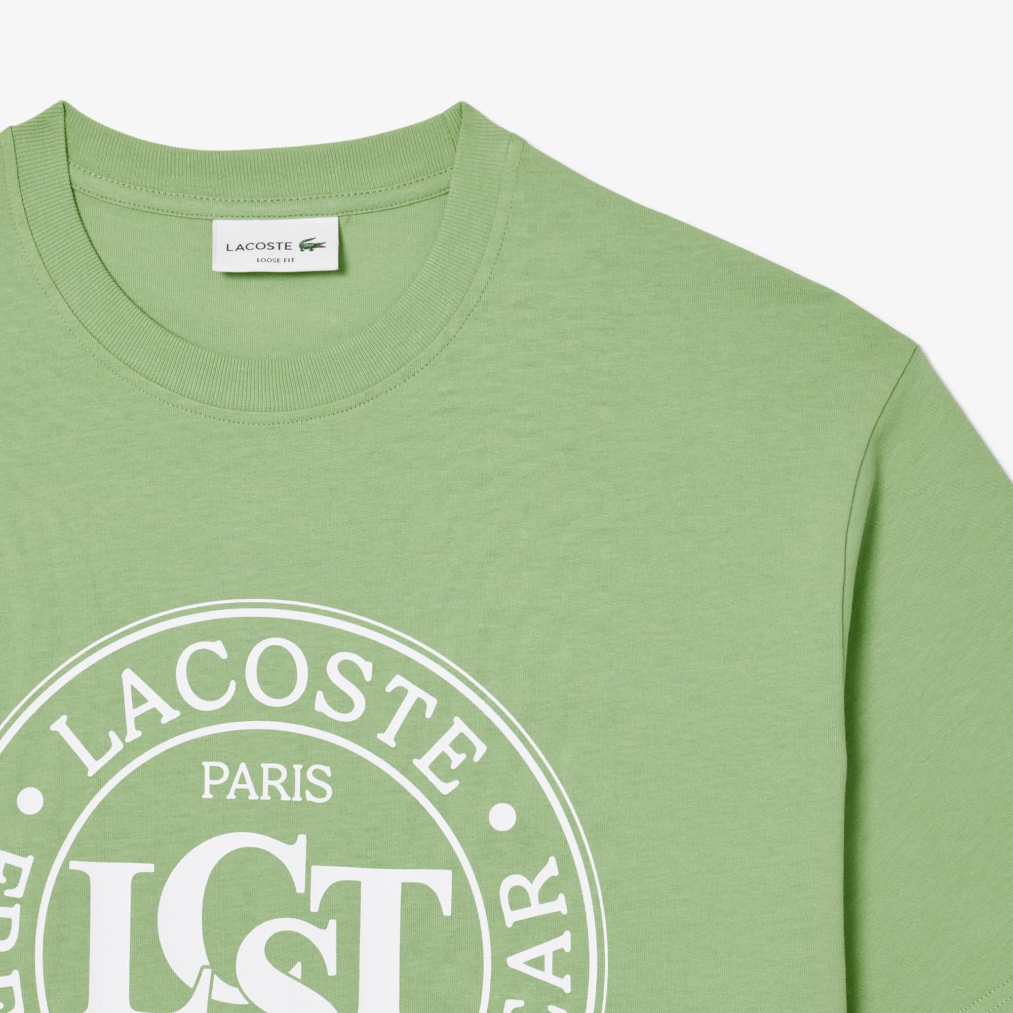 Lacoste Loose Fit Erkek Yeşil T-Shirt