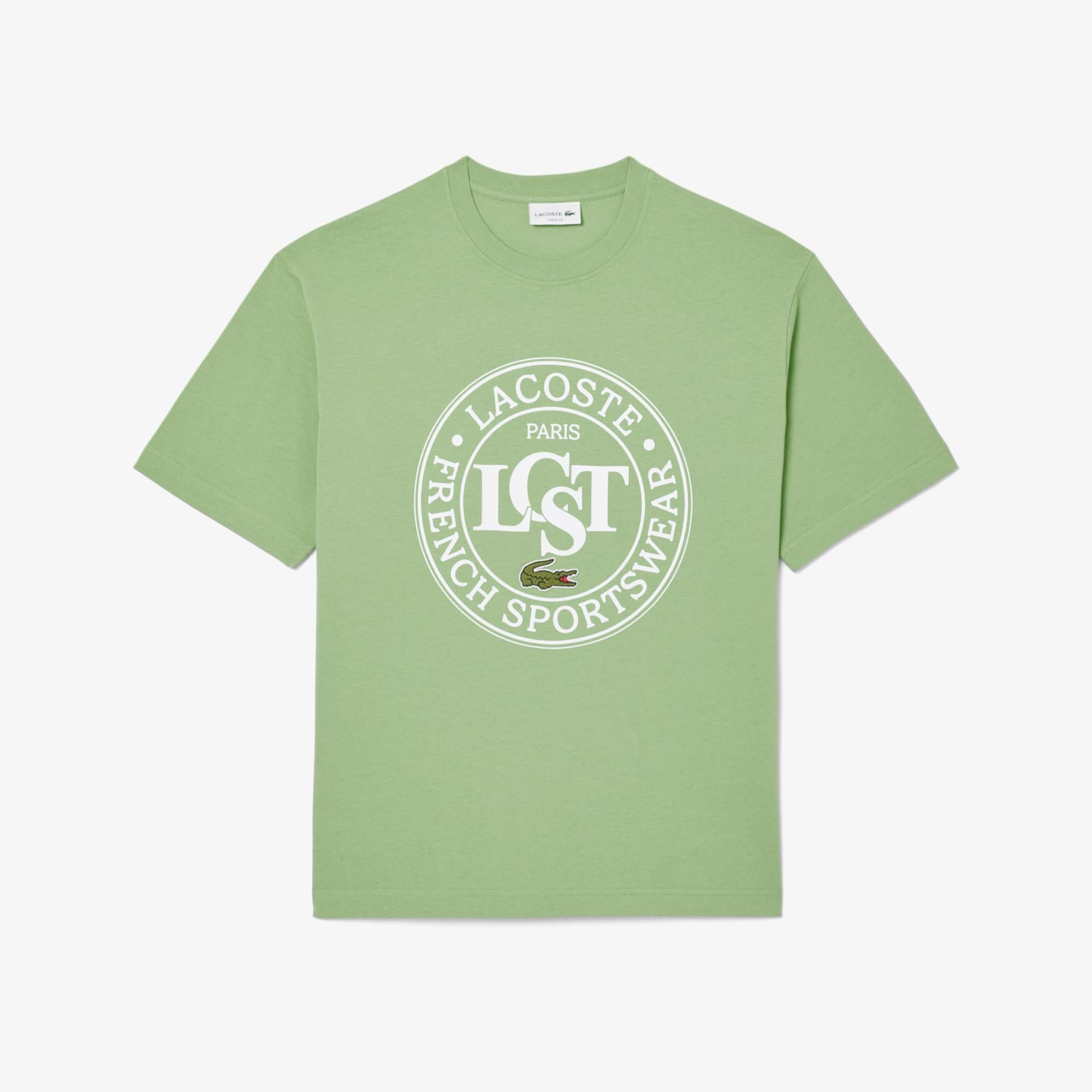Lacoste Loose Fit Erkek Yeşil T-Shirt