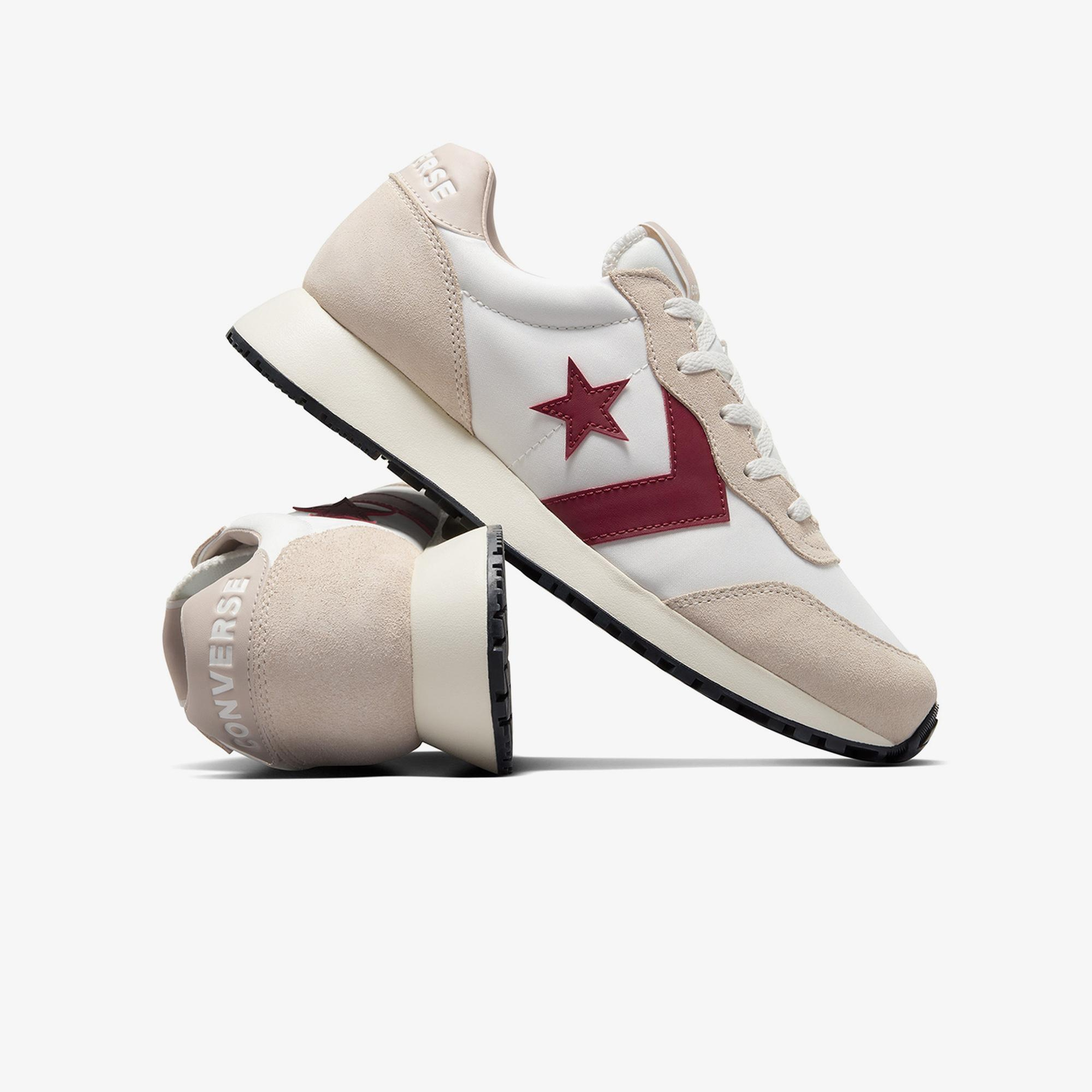 Converse Omega Trainer Unisex Bej Süet Deri Sneaker