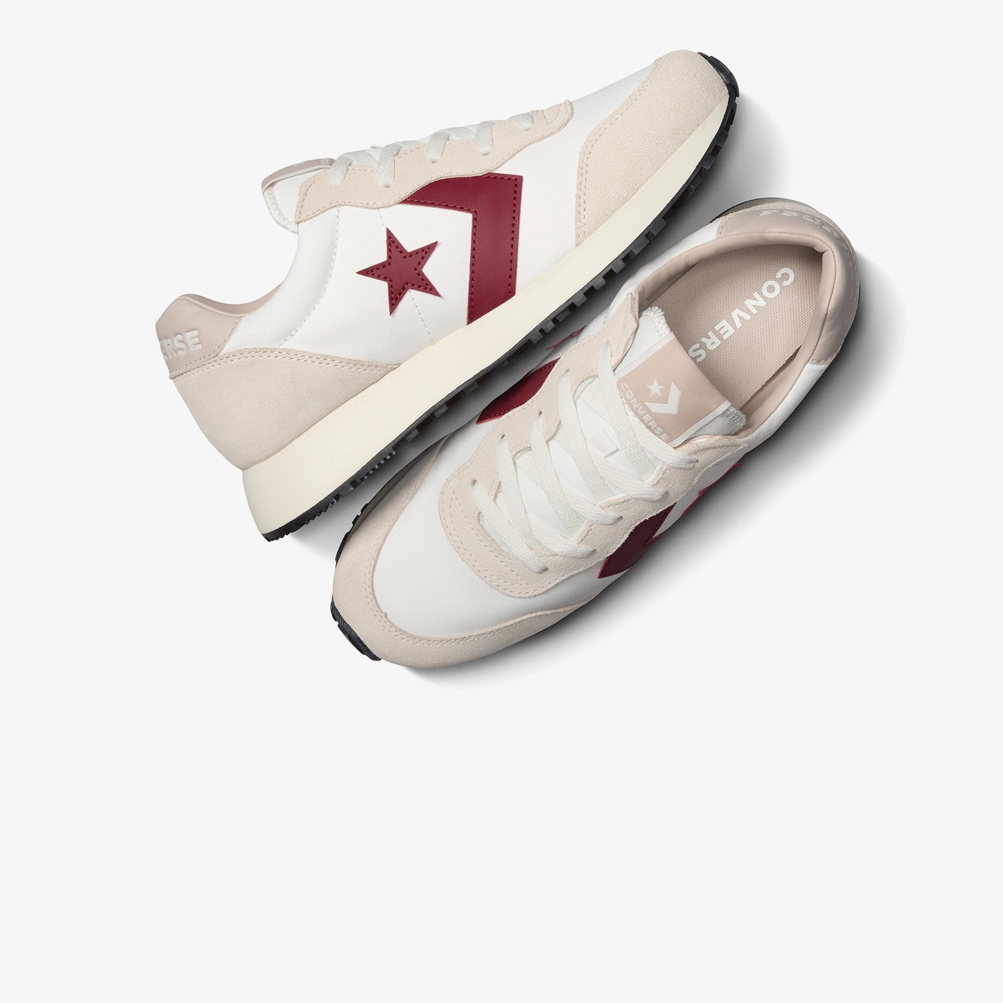Converse Omega Trainer Unisex Bej Süet Deri Sneaker