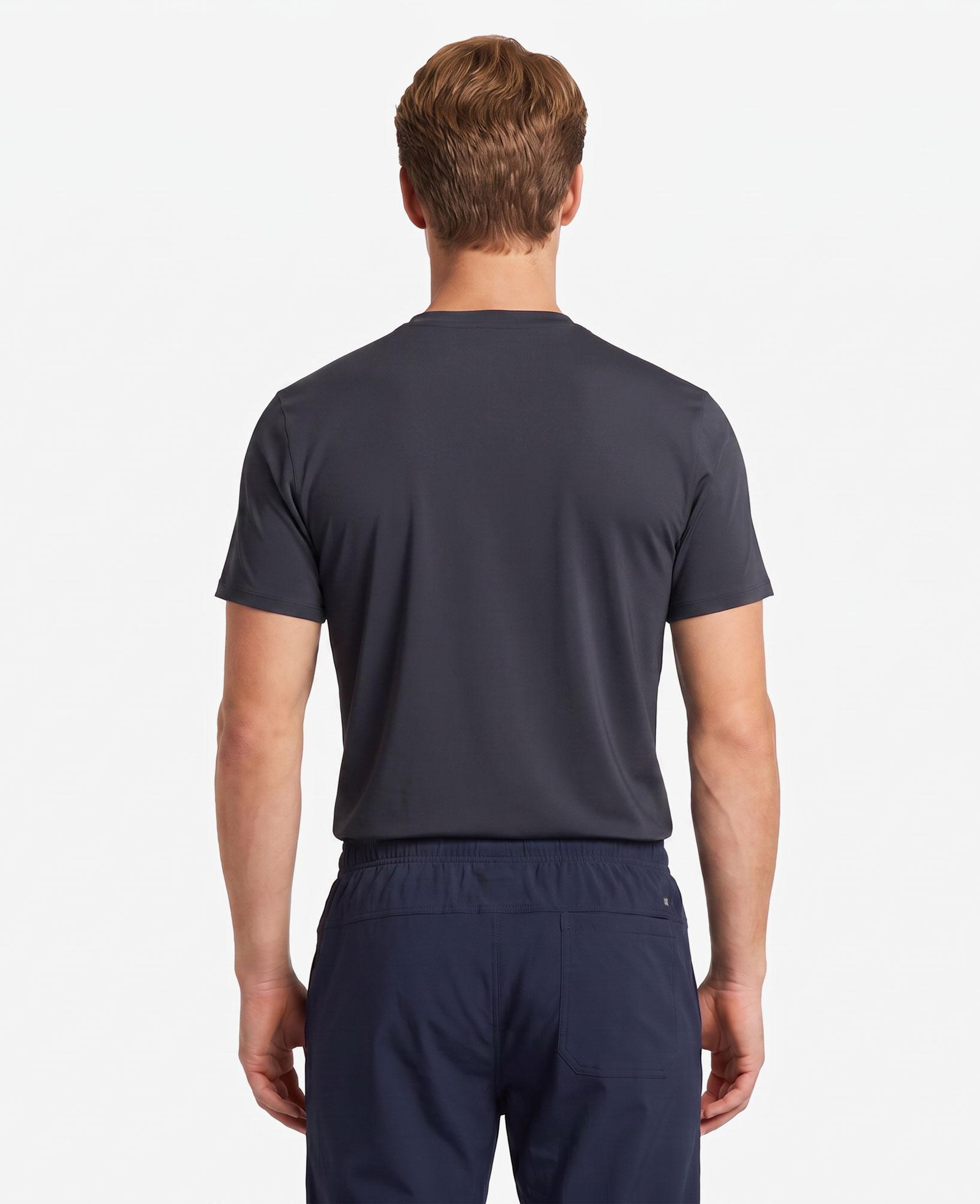 Guess Original Logo Mid Organic Stream Jersey Erkek Lacivert T-Shirt