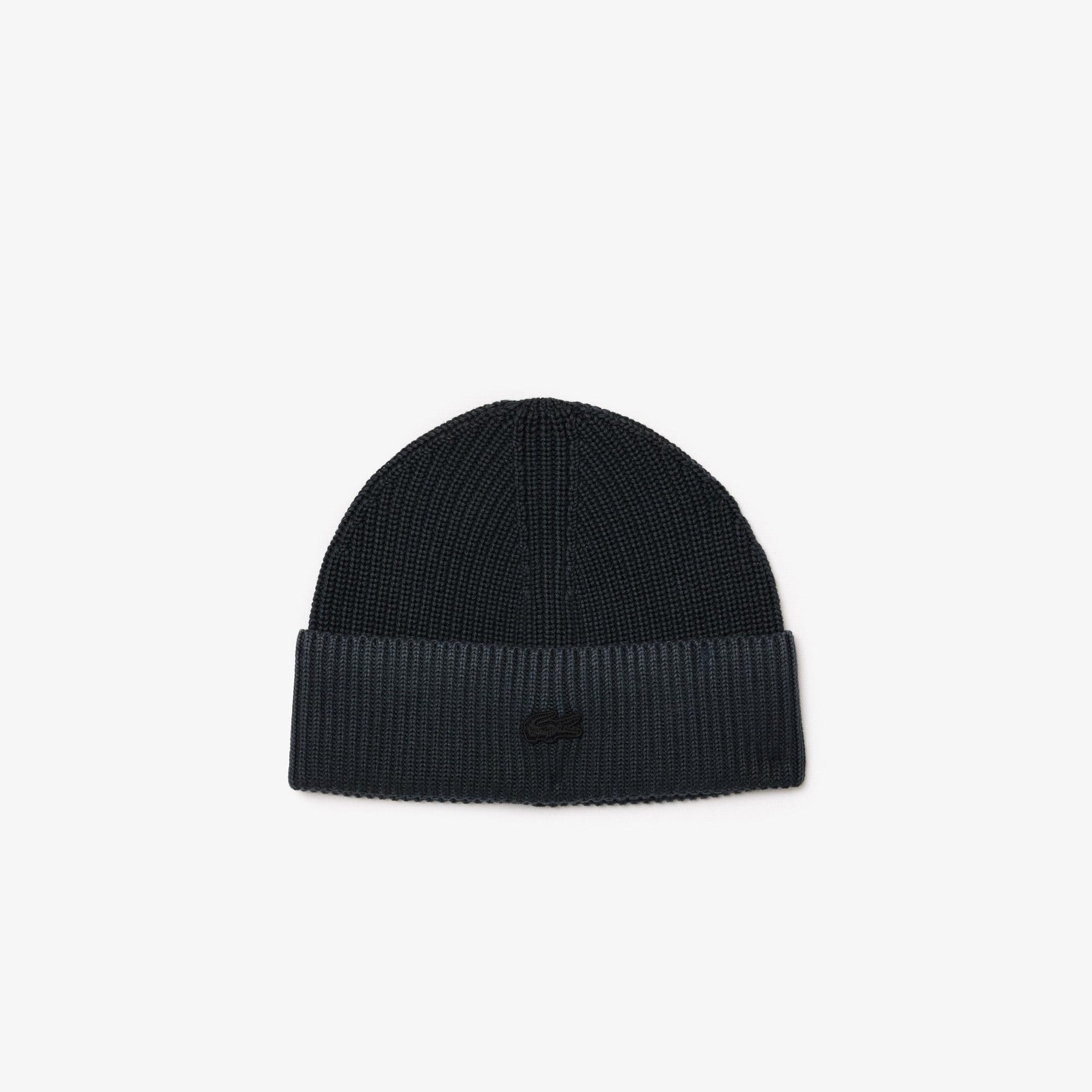 Lacoste Unisex Organik Pamuk Siyah Bere