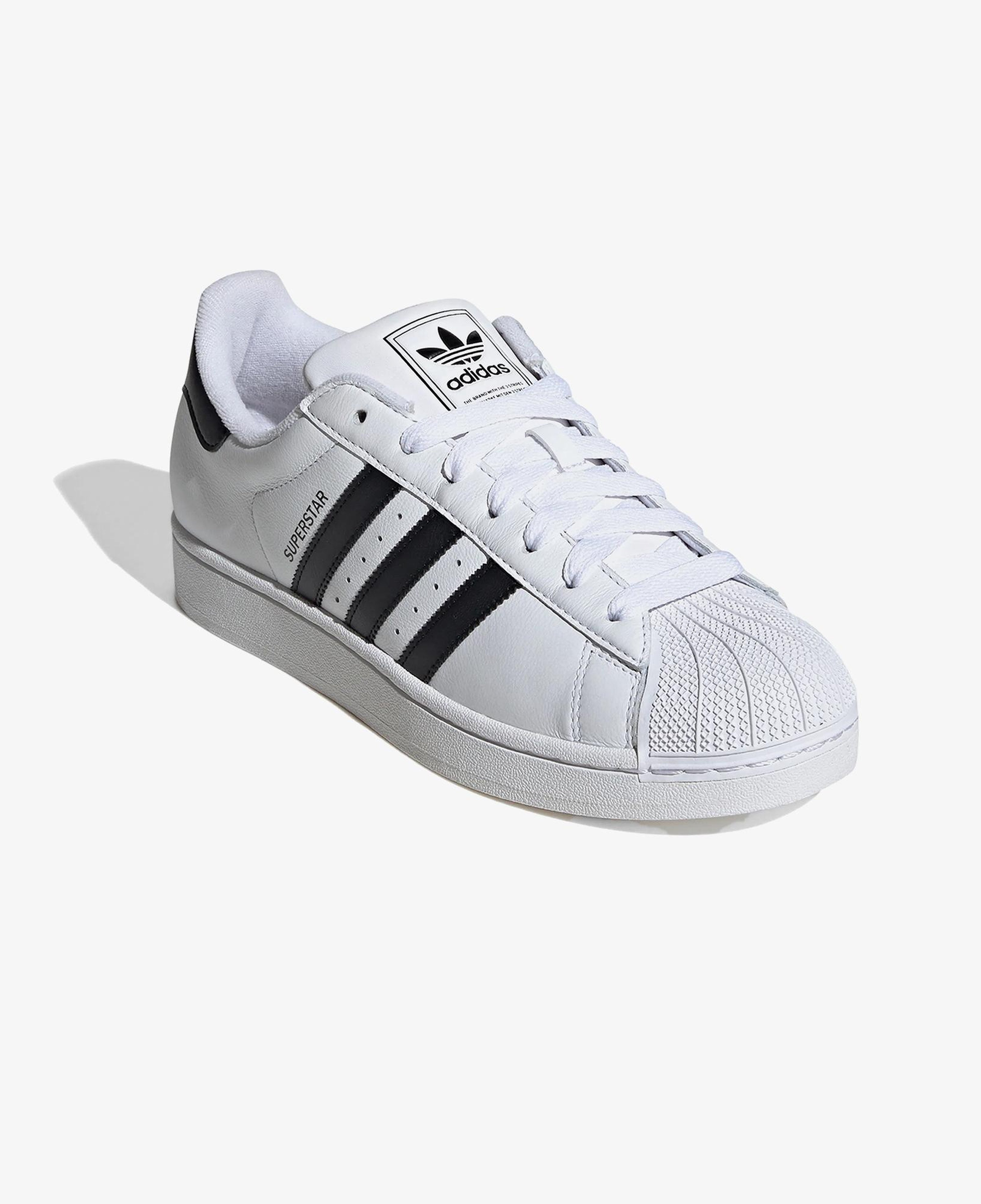 adidas Originals Superstar II Unisex Siyah Beyaz Spor Ayakkabı