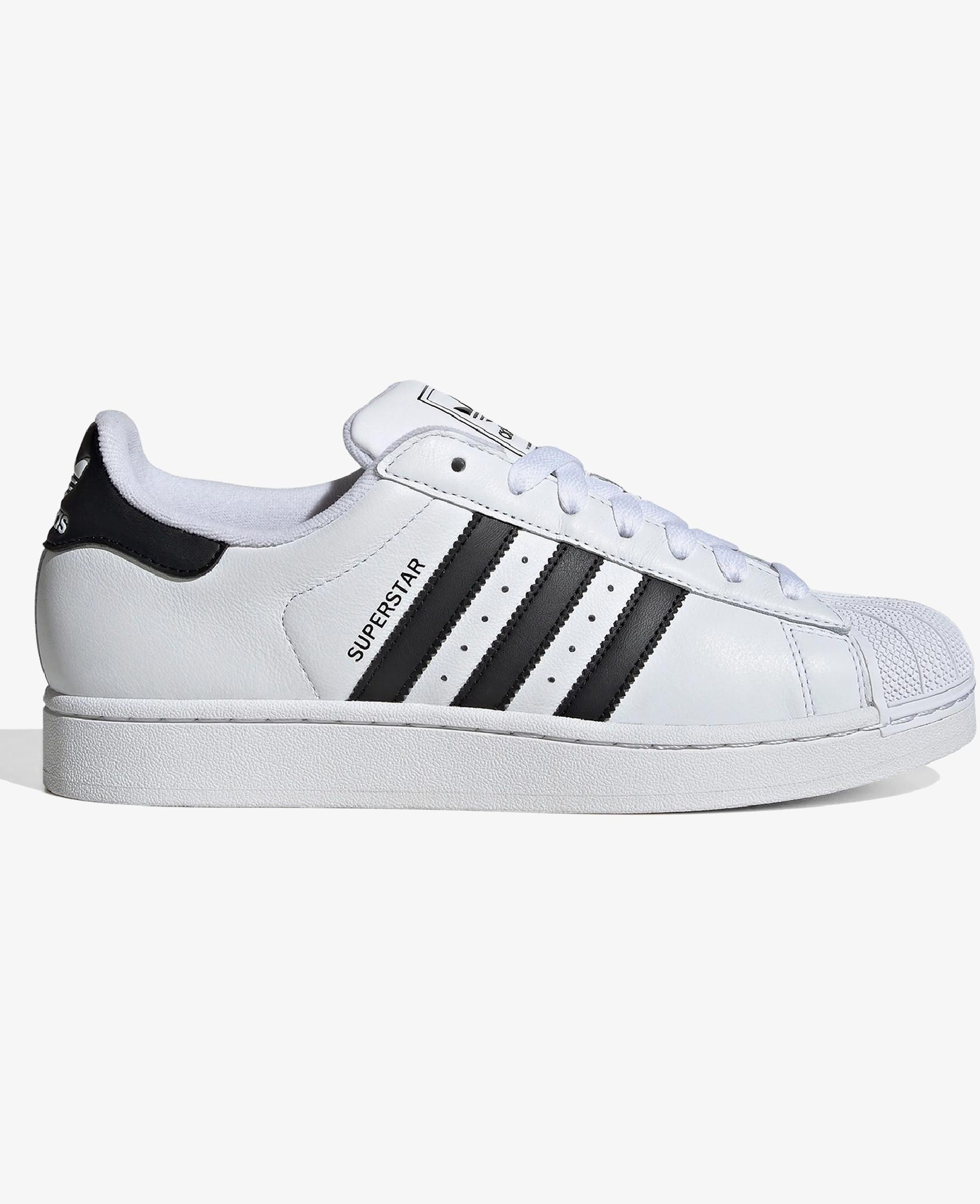 adidas Originals Superstar II Unisex Siyah Beyaz Spor Ayakkabı