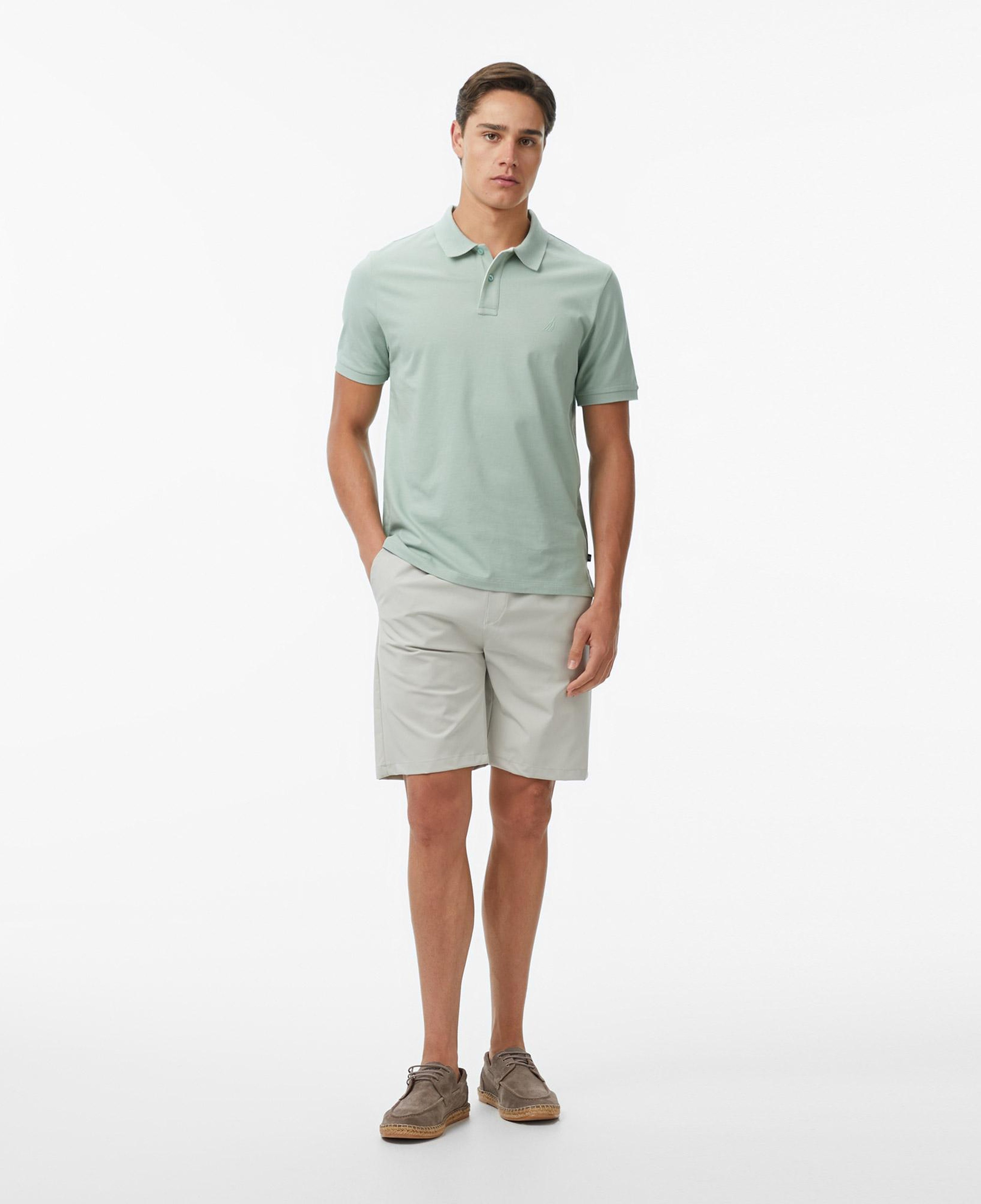 Nautica Erkek Yeşil Regular Fit Polo Yaka T-Shirt