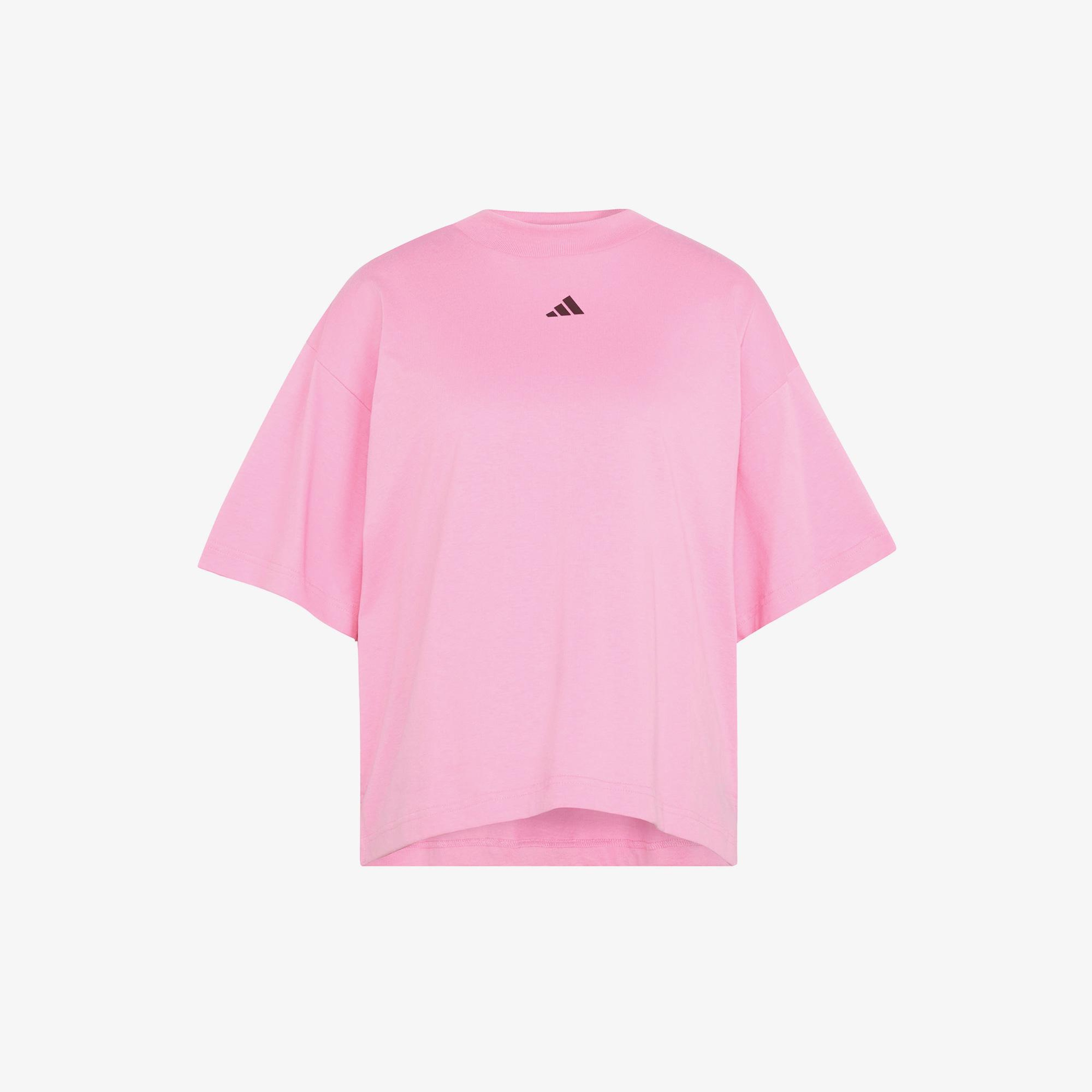 adidas 3Ss Gfx Tee2 Kadın Pembe T-Shirt
