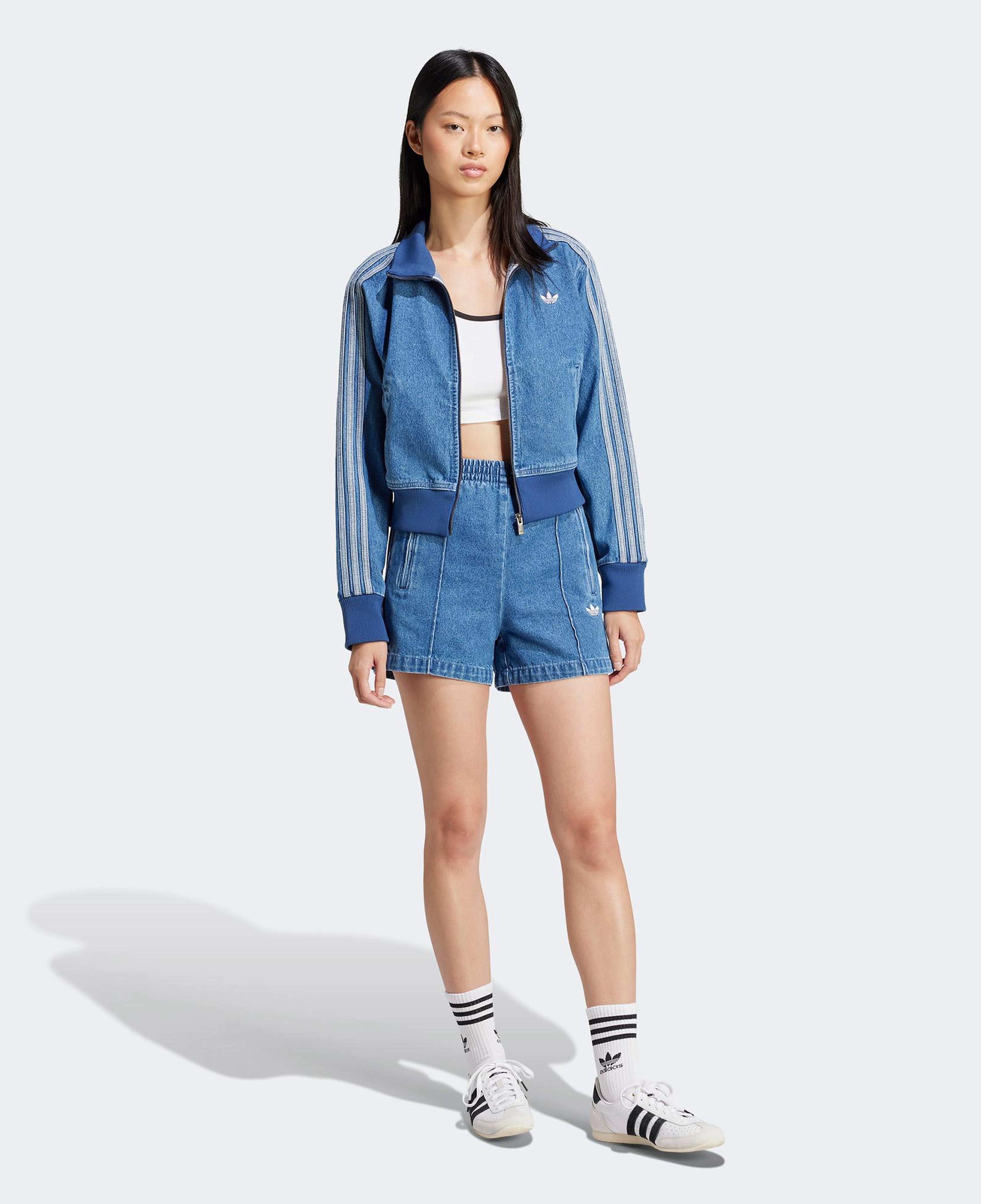 adidas Denim Tt Kadın Mavi Ceket