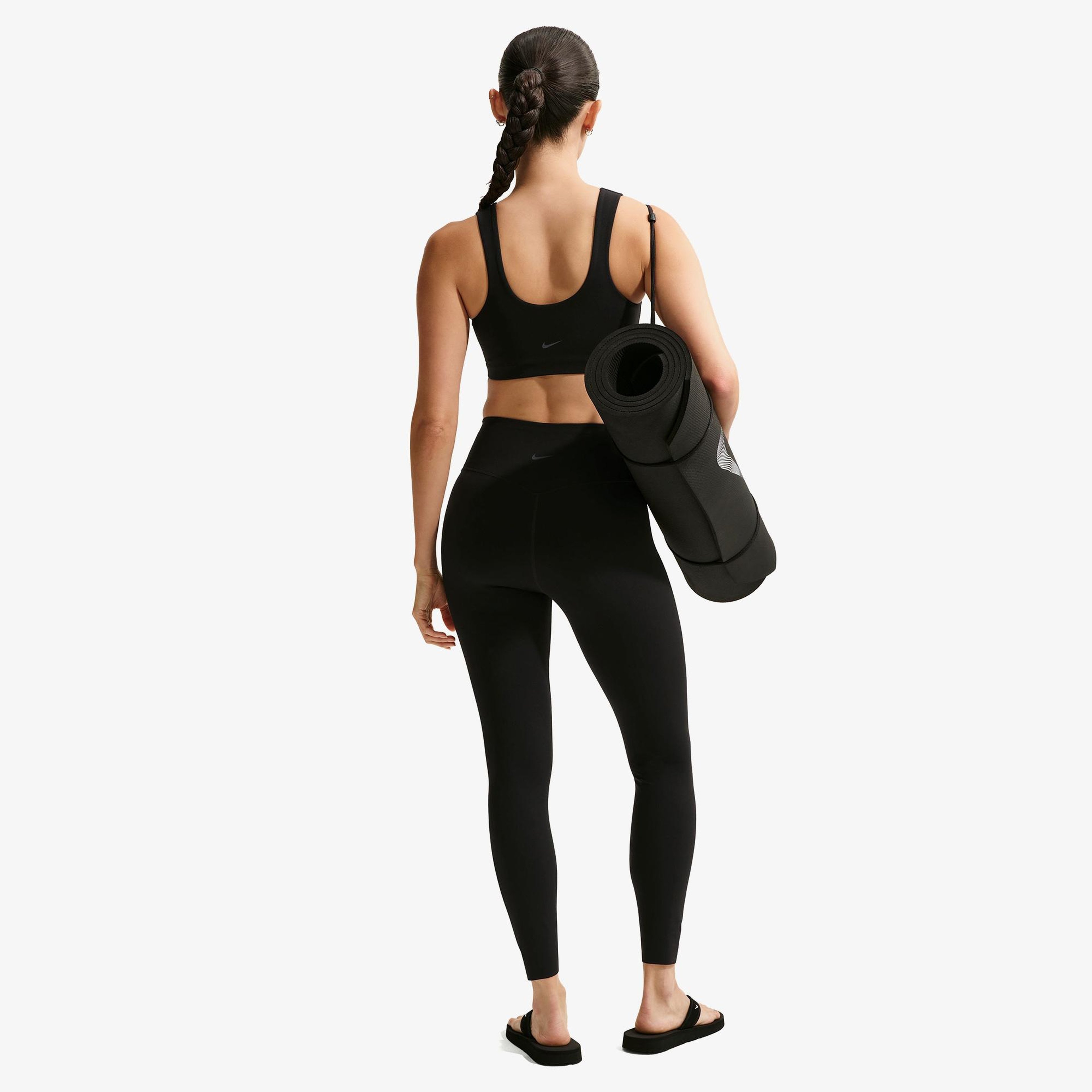 Nike Dri-Fit Zenvy Yüksek Belli Kadın Siyah Tayt