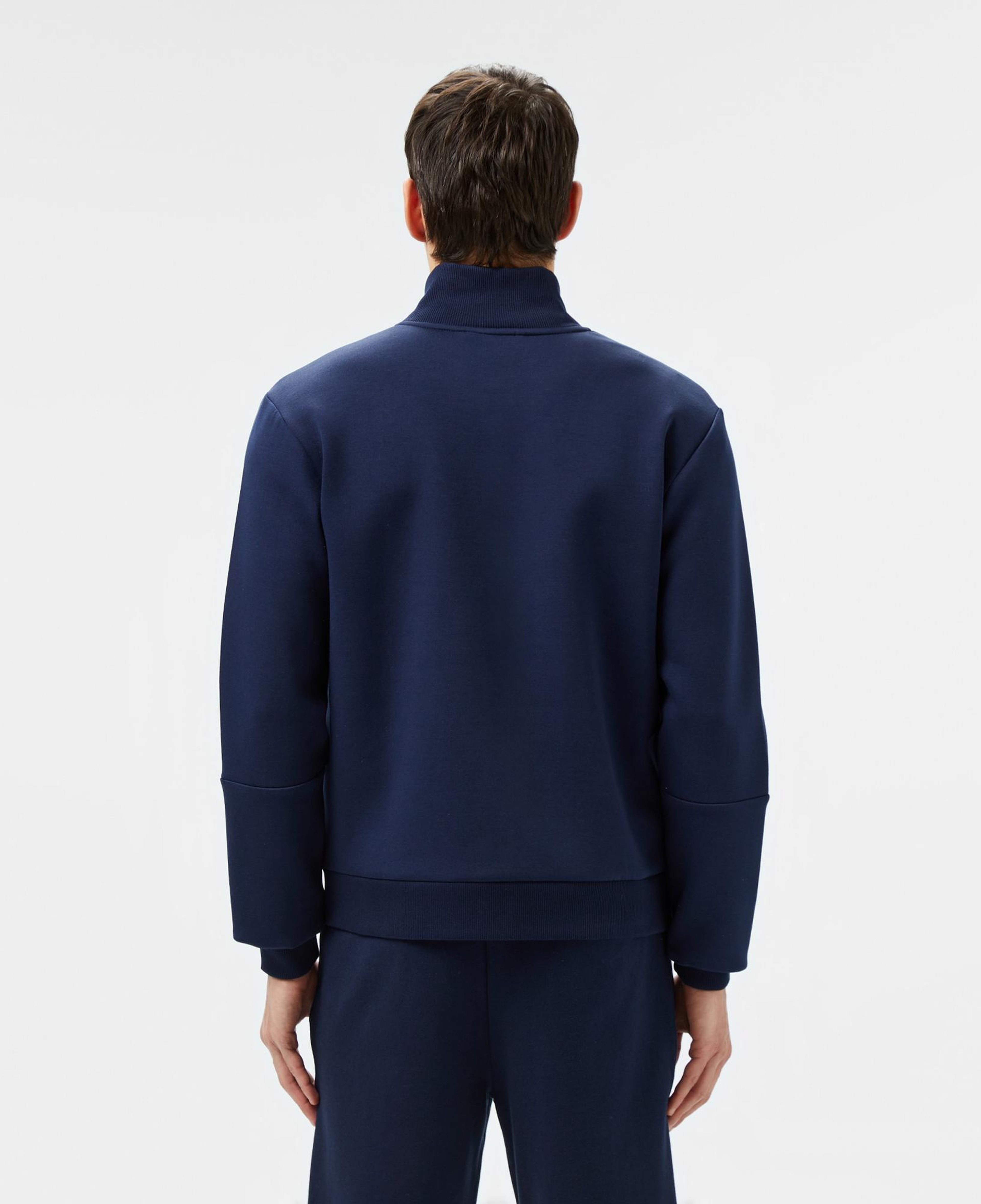 Lacoste Erkek Slim Fit Fermuarlı Lacivert Sweatshirt