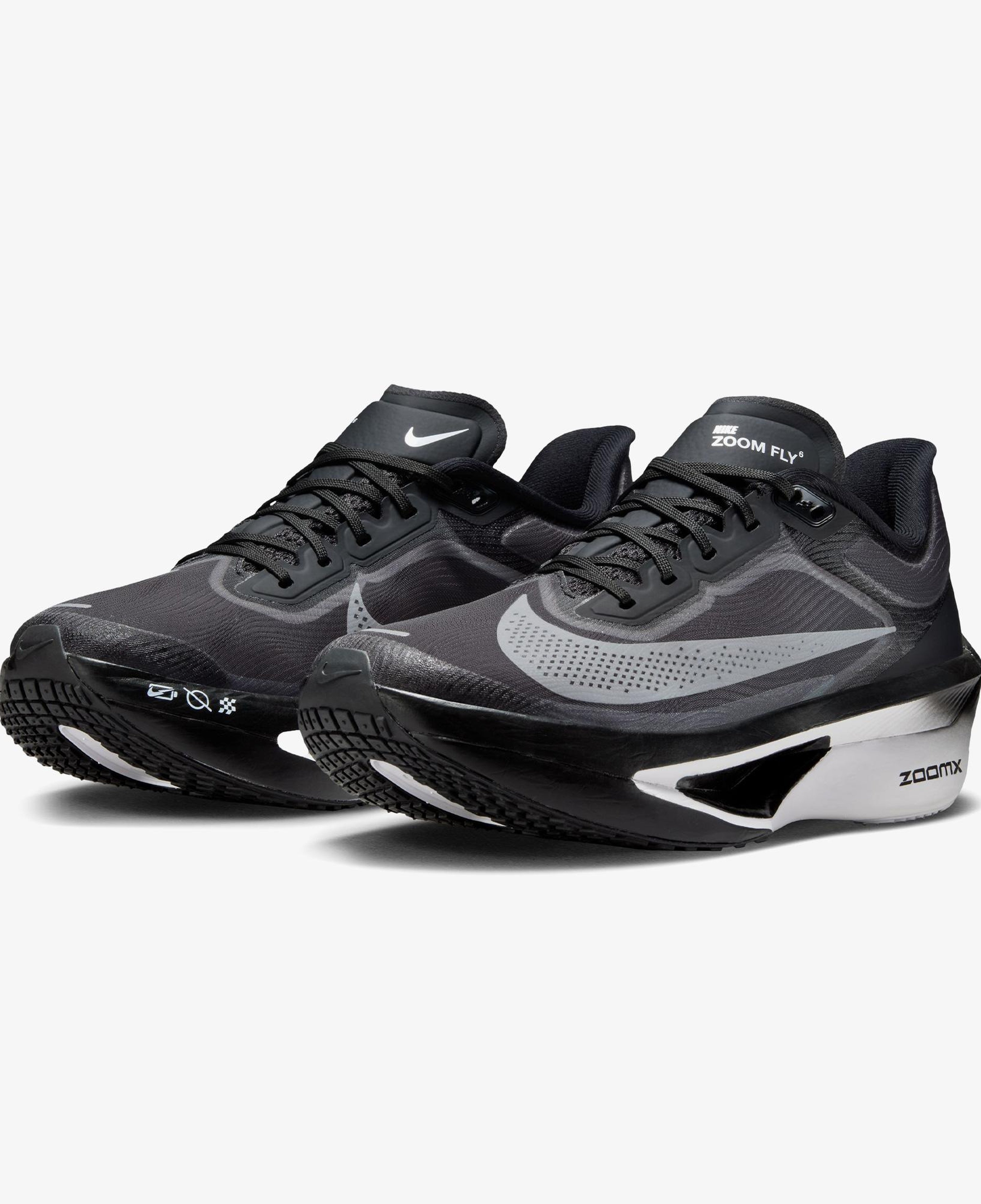 Nike Zoom Fly 6 Unisex Siyah Spor Ayakkabı