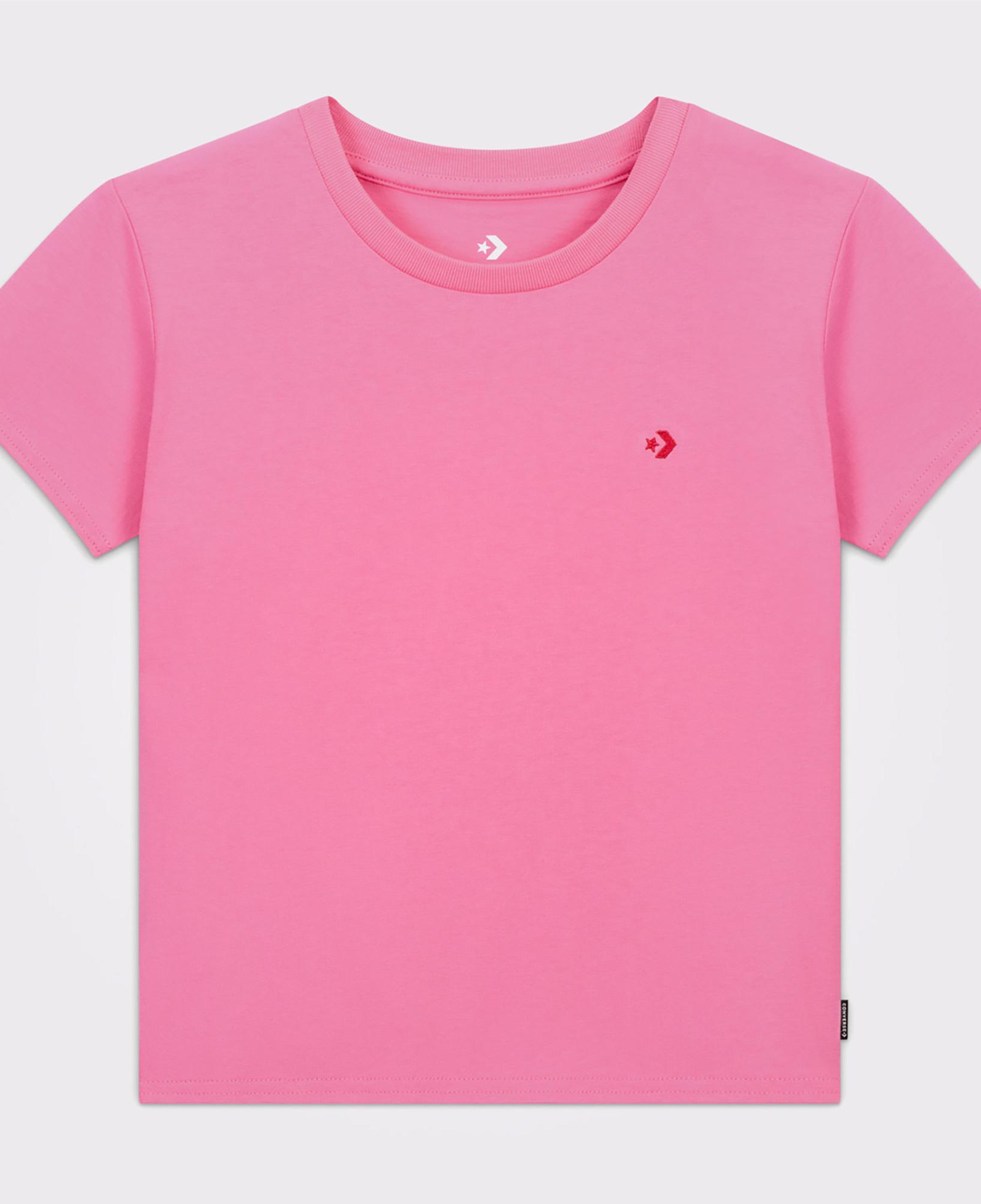 Converse Slim Fit Kadın Pembe T-Shirt