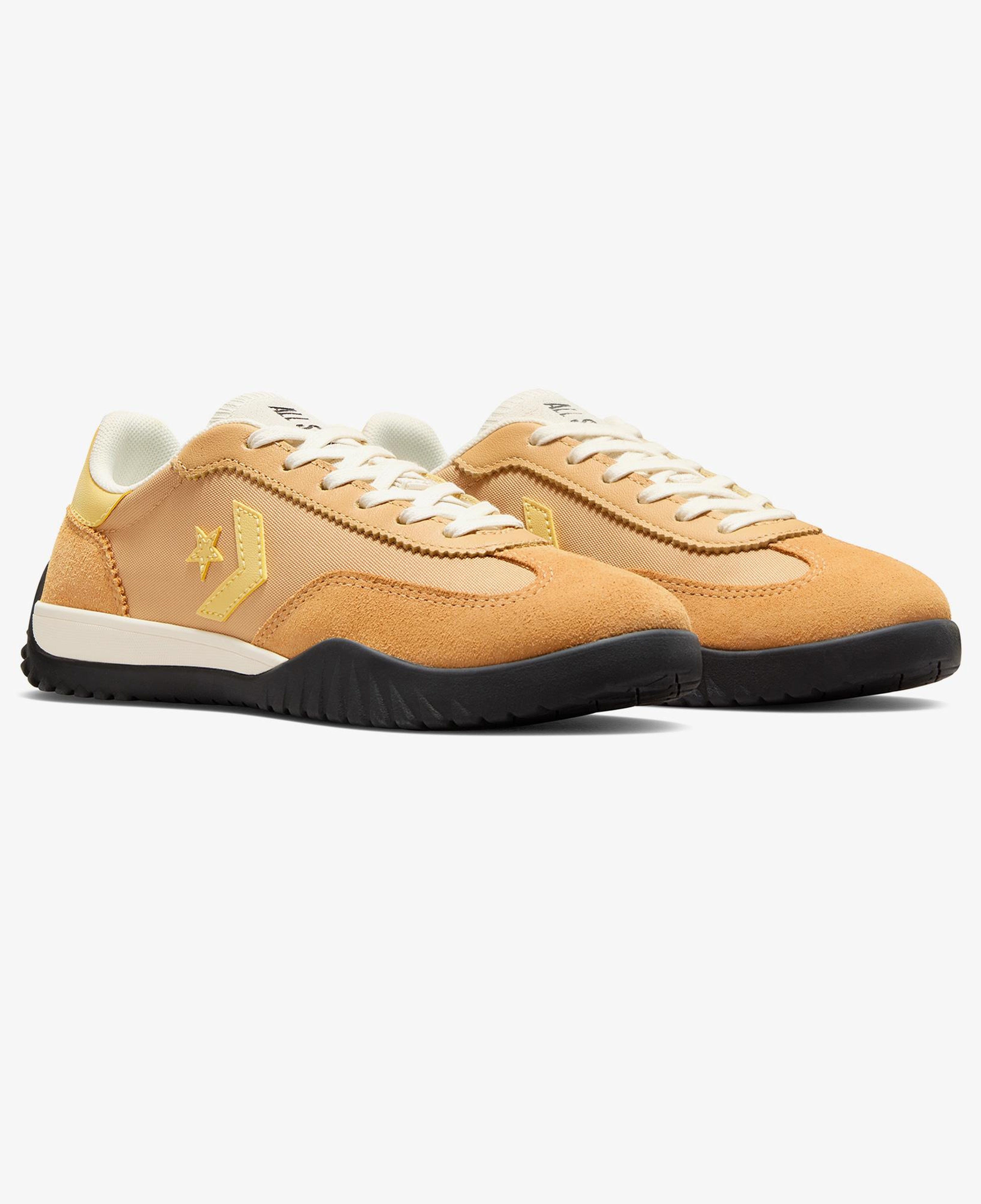 Converse Run Star Trainer Unisex Turuncu Deri Sneaker