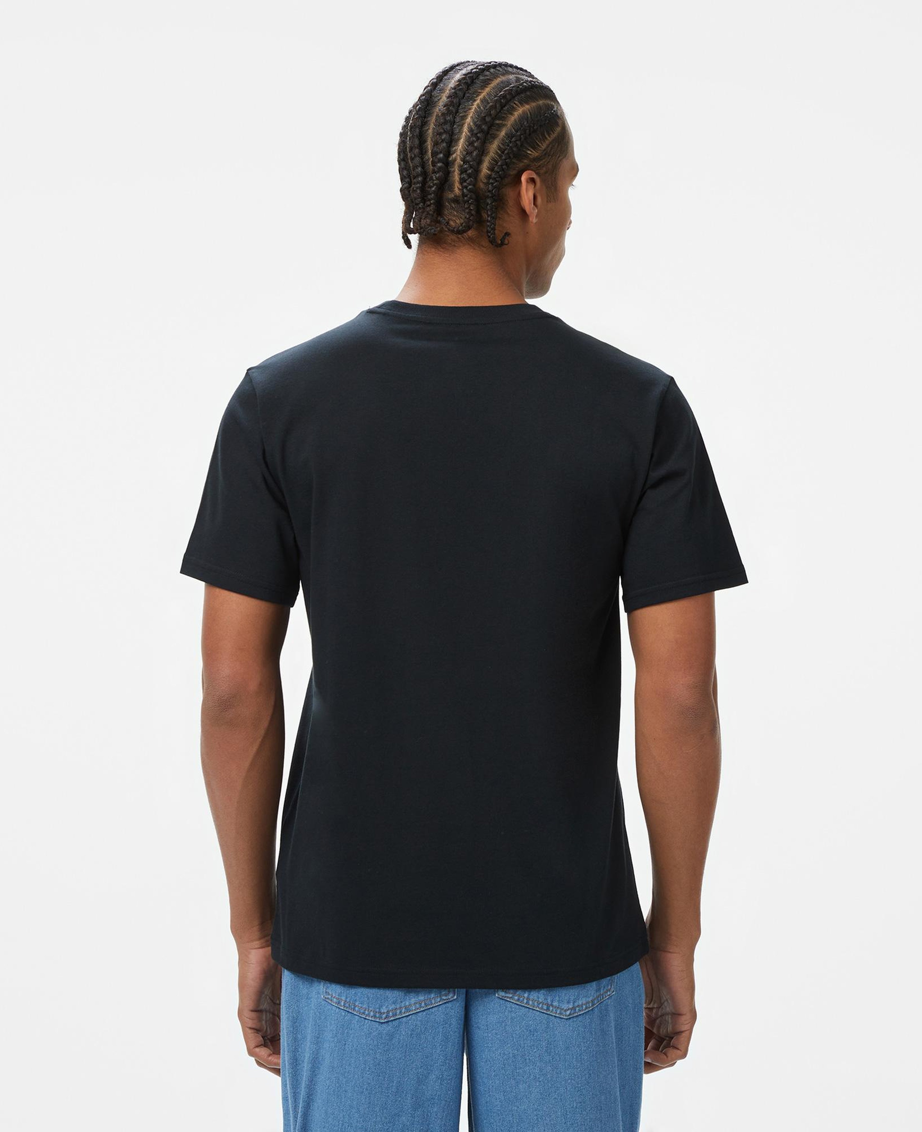 Converse Classic Erkek Baskılı Siyah T-Shirt