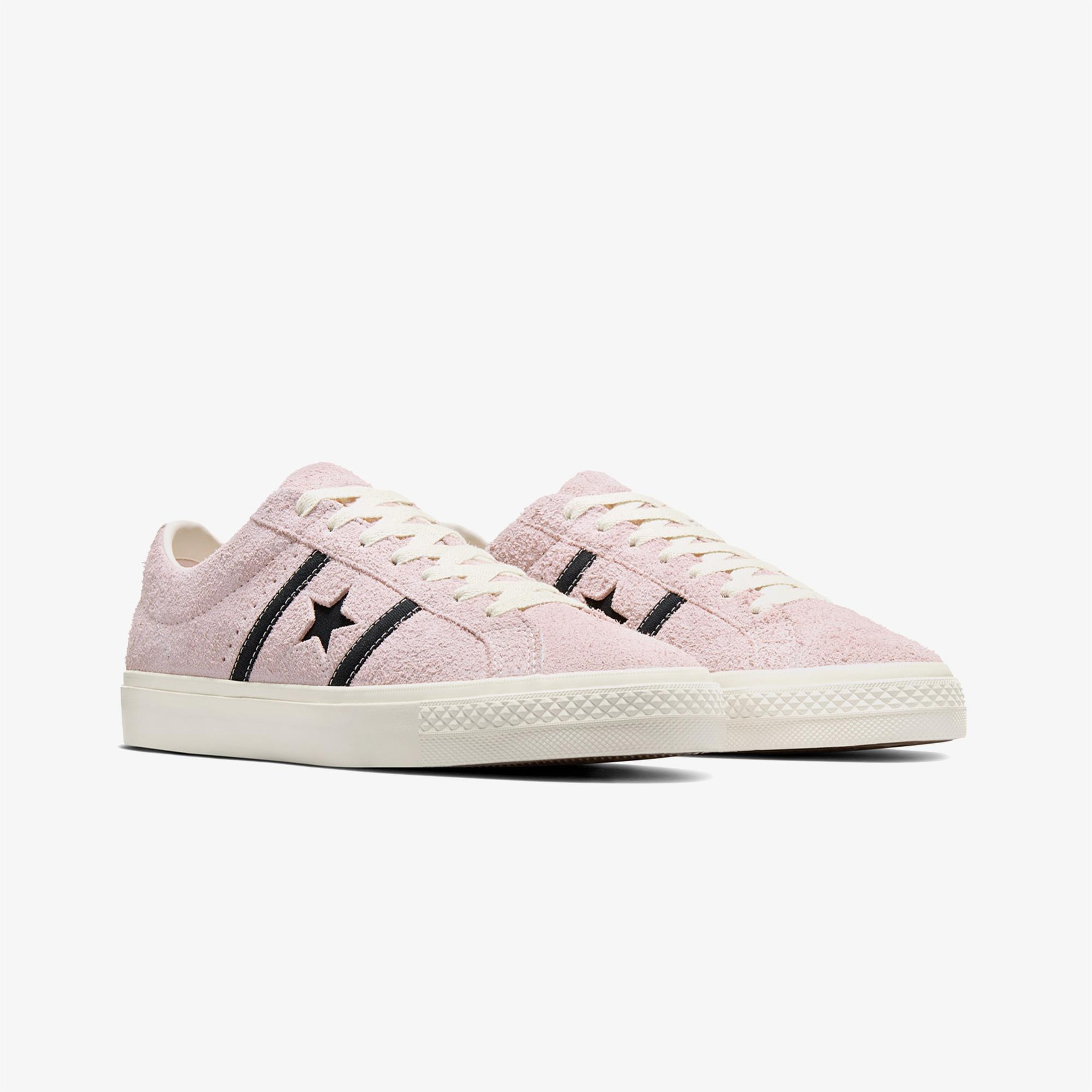 Converse One Star Academy Pro Unisex Pembe Süet Deri Sneaker
