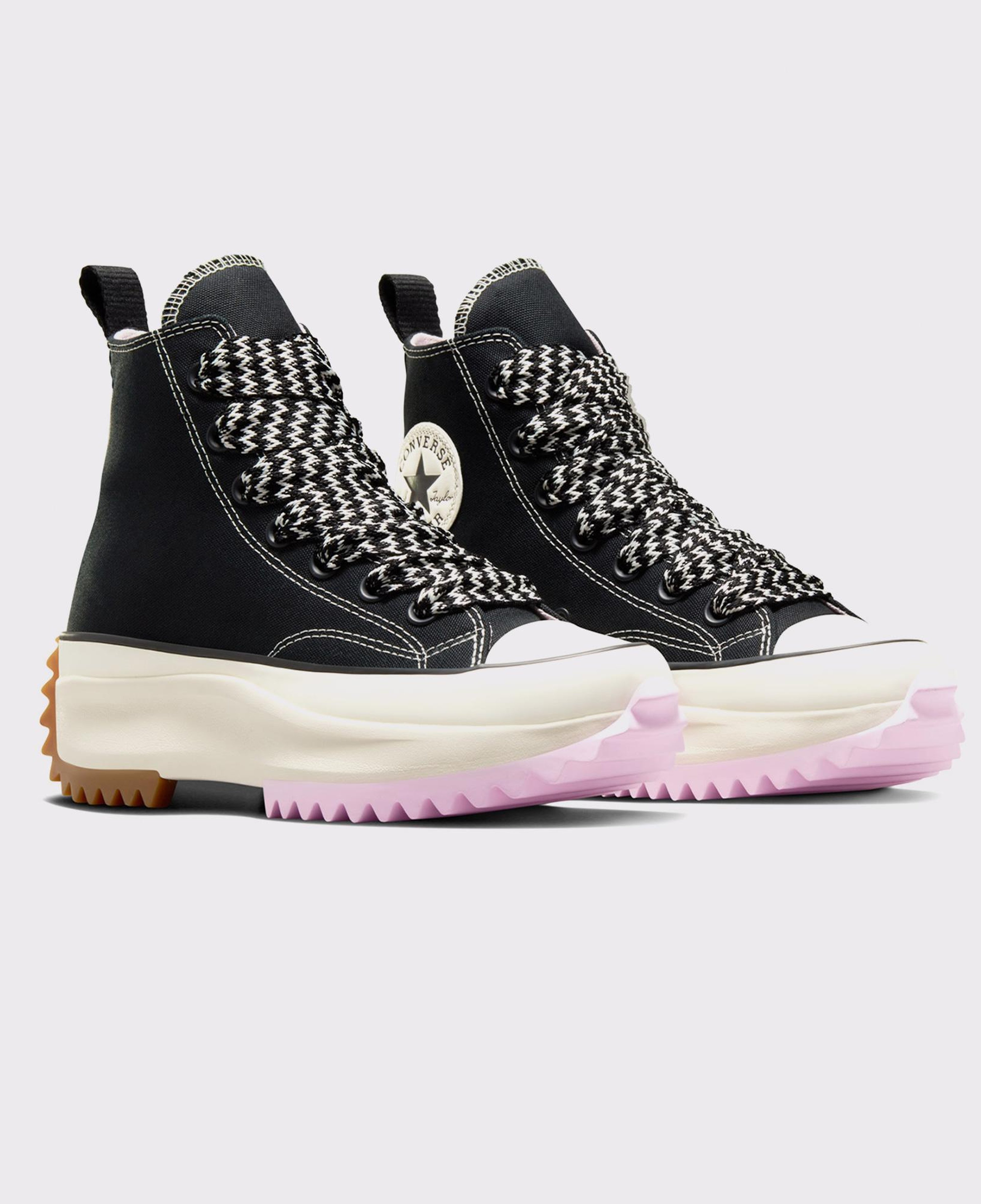 Converse Run Star Hike Unisex Siyah Platform Sneaker