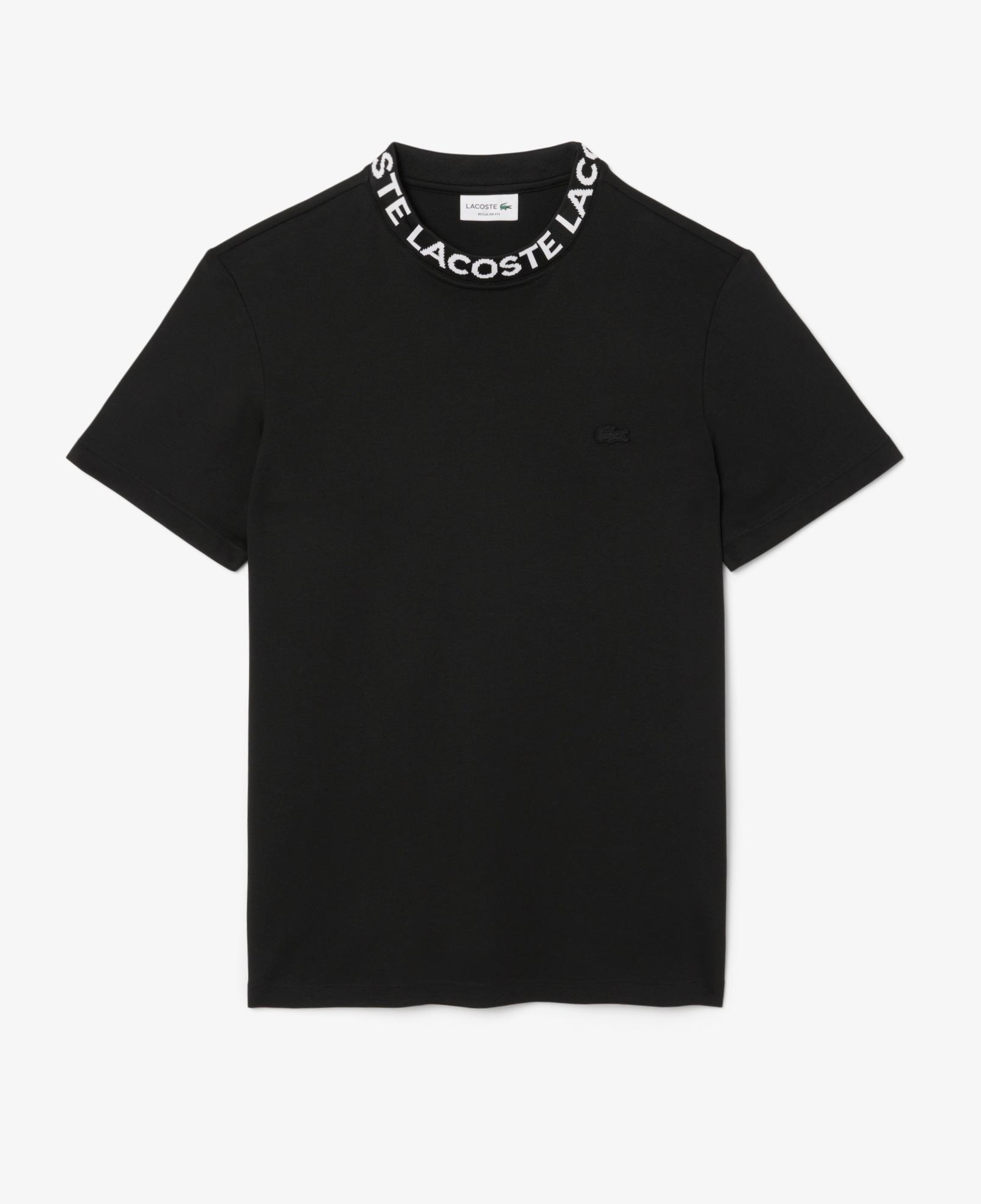 Erkek Regular Fit Bisiklet Yaka Siyah T-Shirt