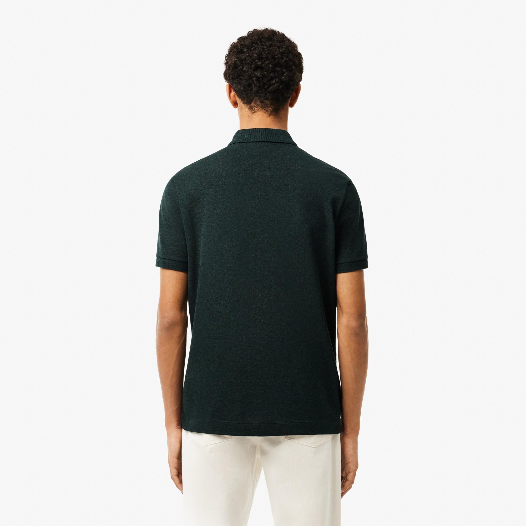 Erkek Regular Fit Koyu Yeşil Paris Polo