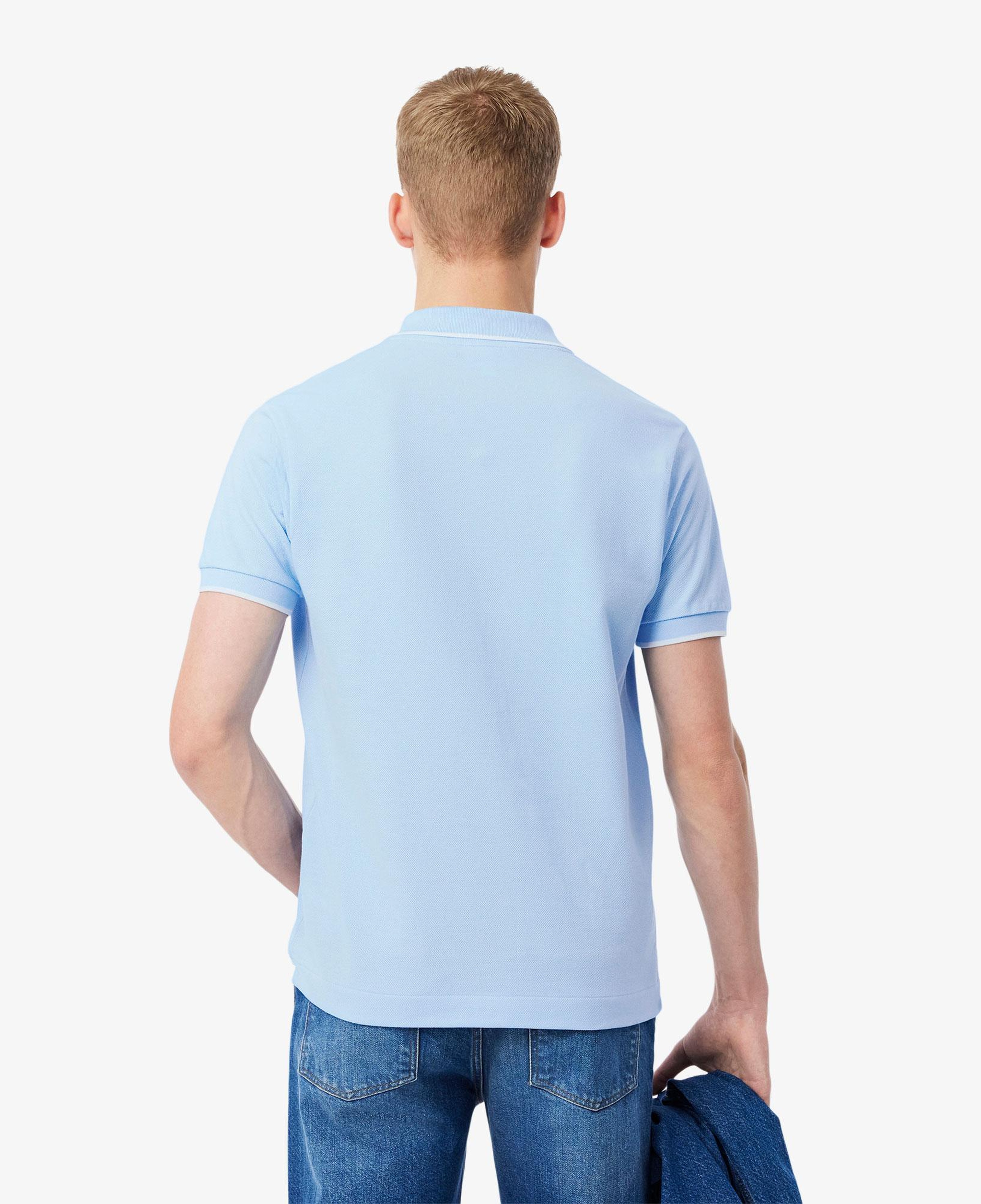 L.12.12 Erkek Classic Fit Mavi Polo