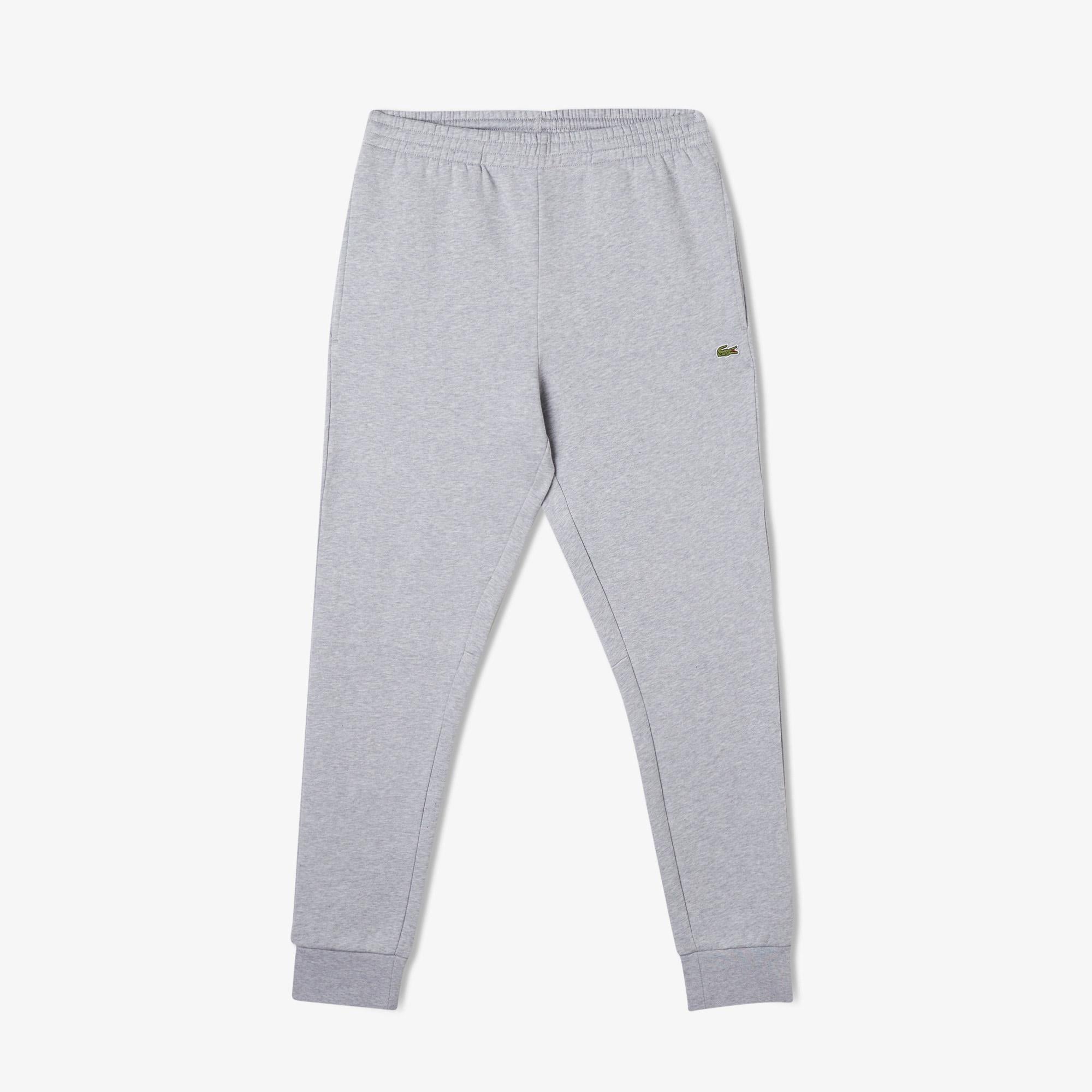 Erkek Slim Fit Organik Pamuk Gri Eşofman Altı
