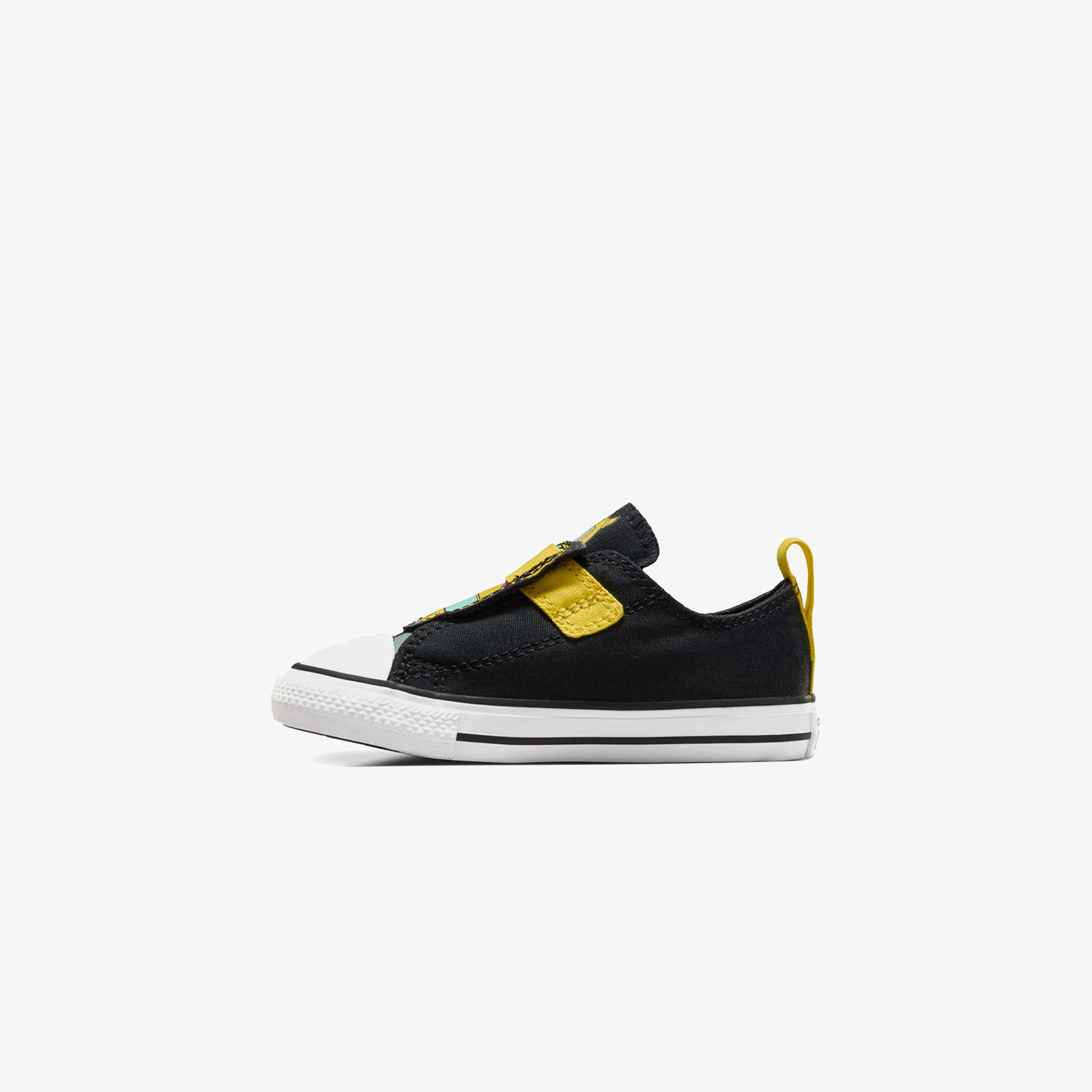 Converse Chuck Taylor All Star One Strap Bebek Siyah Sneaker