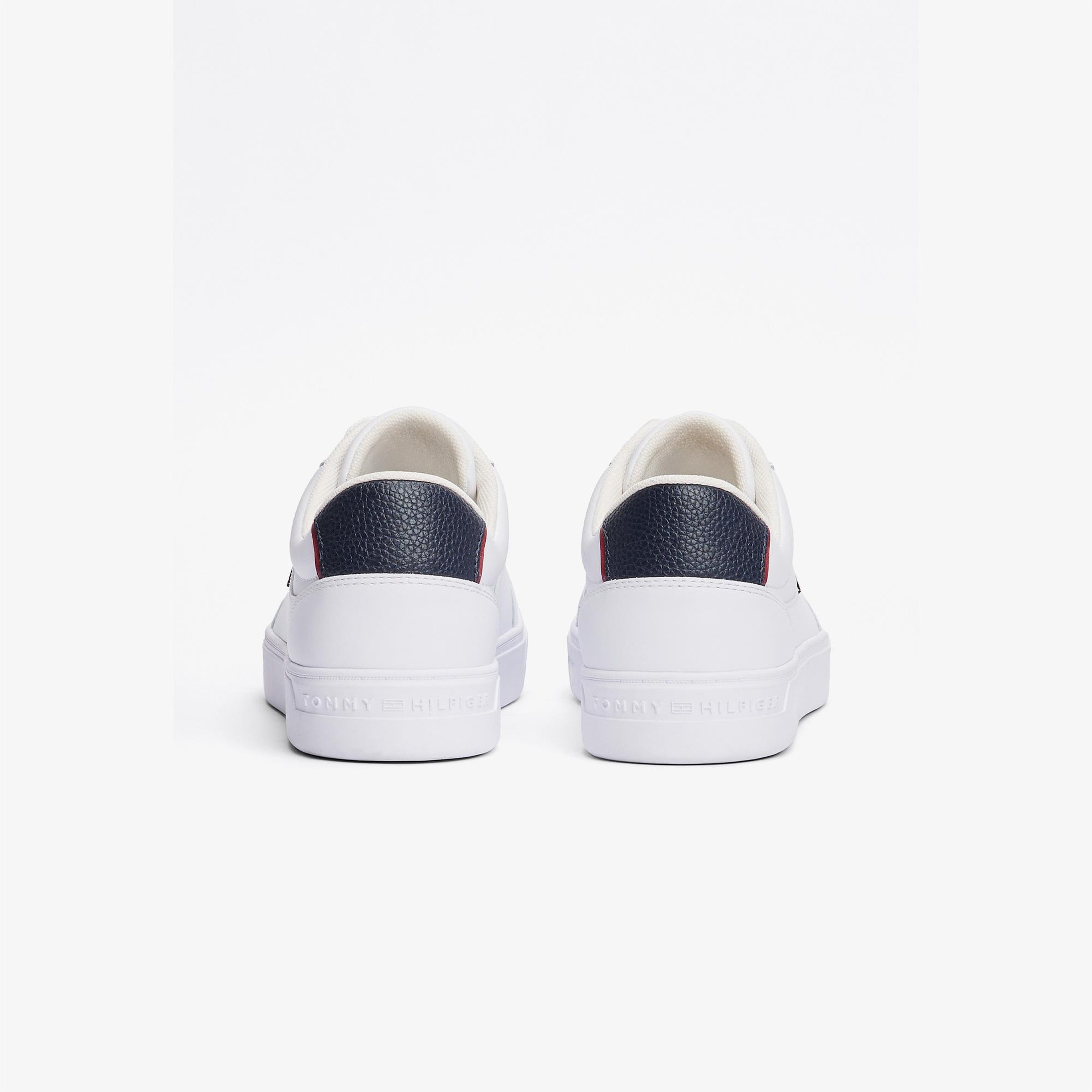Tommy Hilfiger Essential Chic Court Rwb Kadın Beyaz Spor Ayakkabı