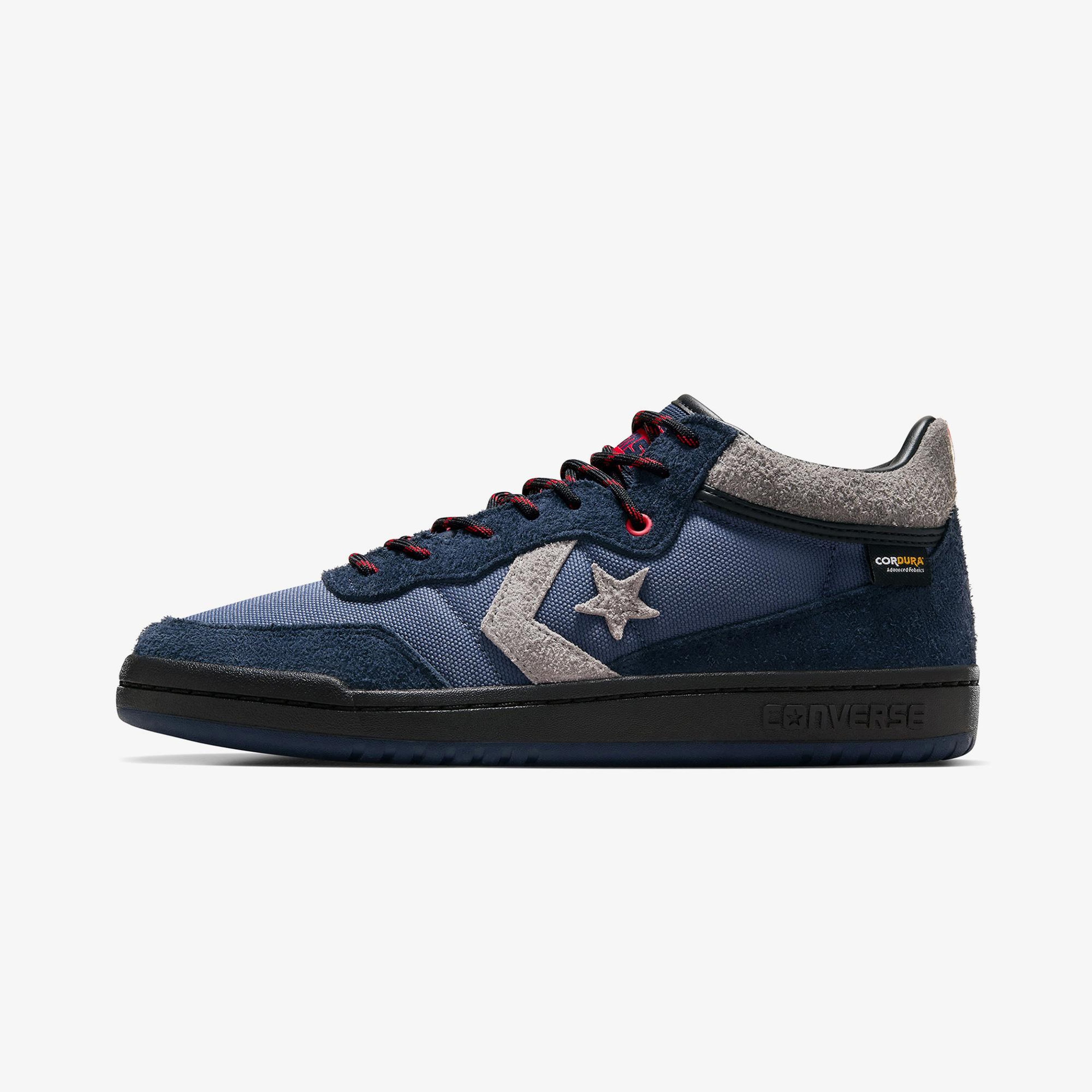Converse Fastbreak Pro Unisex Lacivert Süet Deri Sneaker