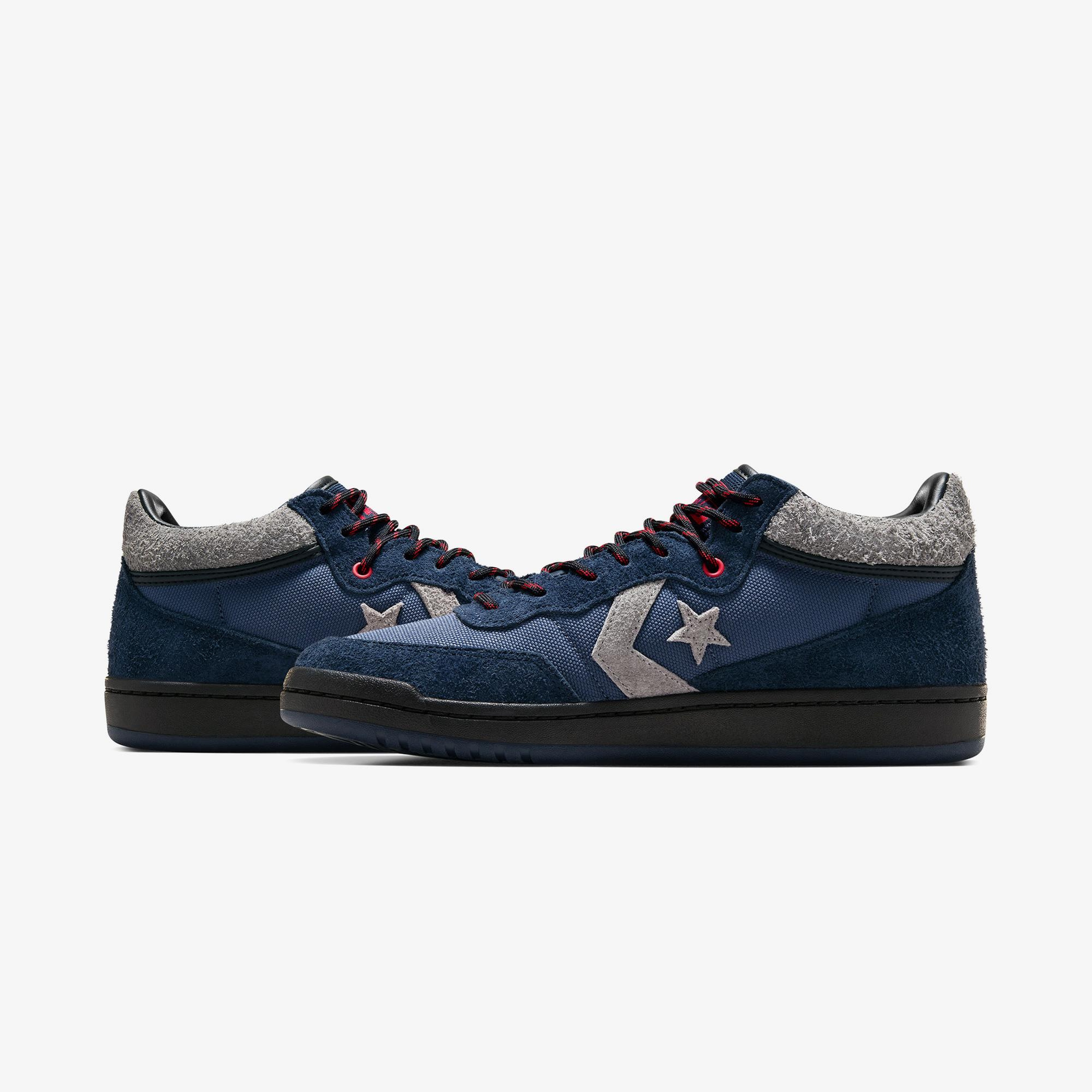 Converse Fastbreak Pro Unisex Lacivert Süet Deri Sneaker